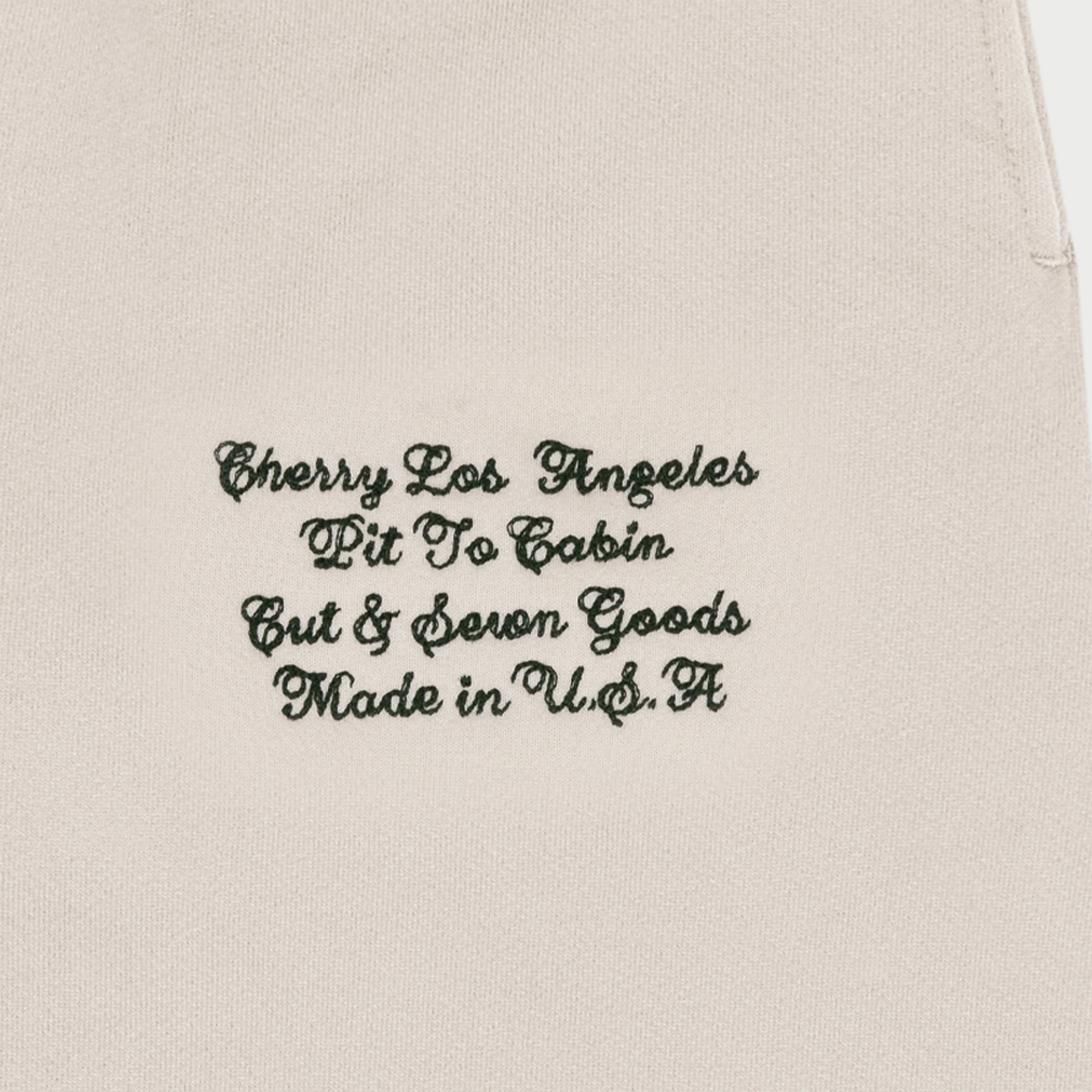 Rodeo Athletic Sweatpants (Cream) - Image 2