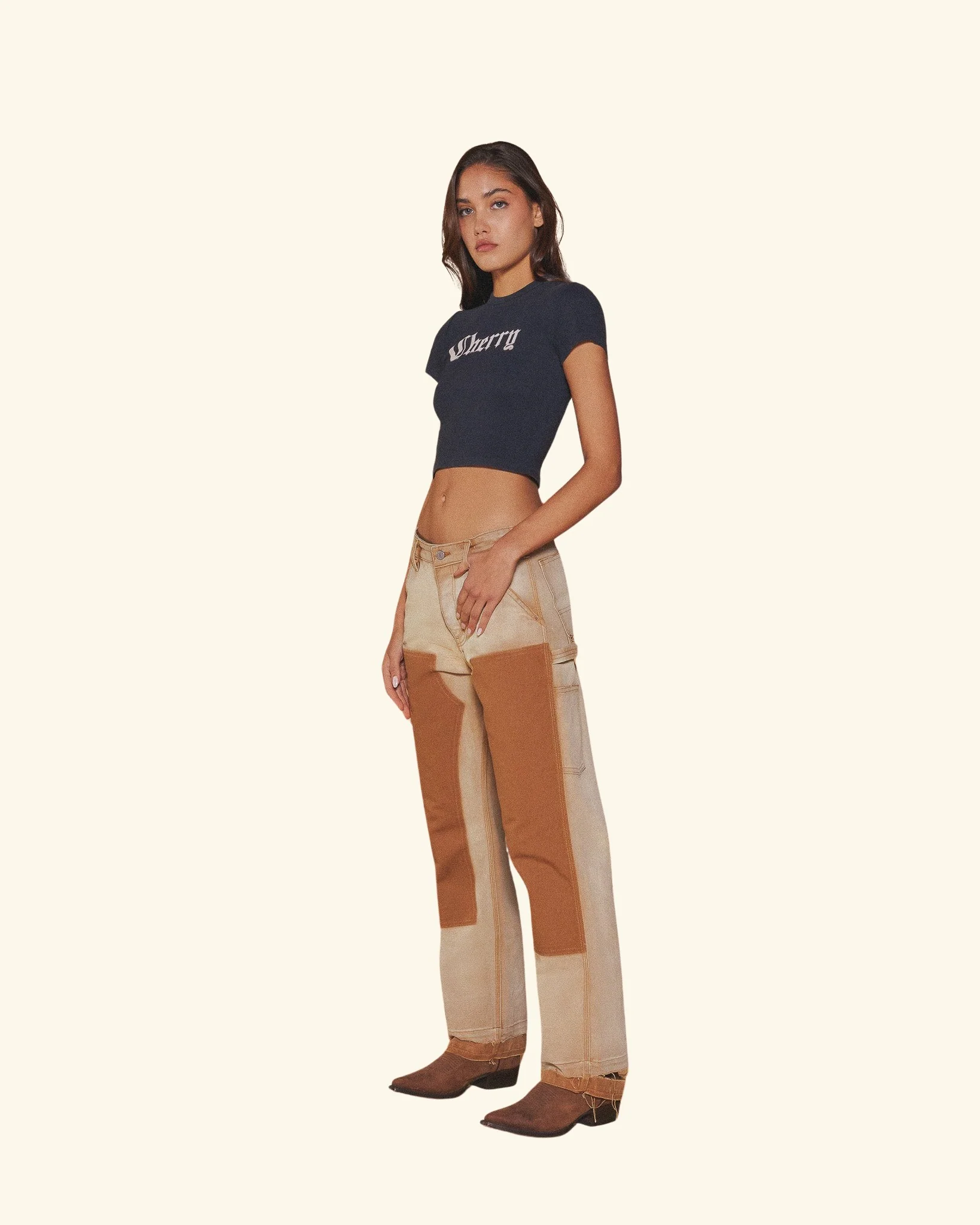 Sun-Faded Painter Pants (Tan) - Image 3