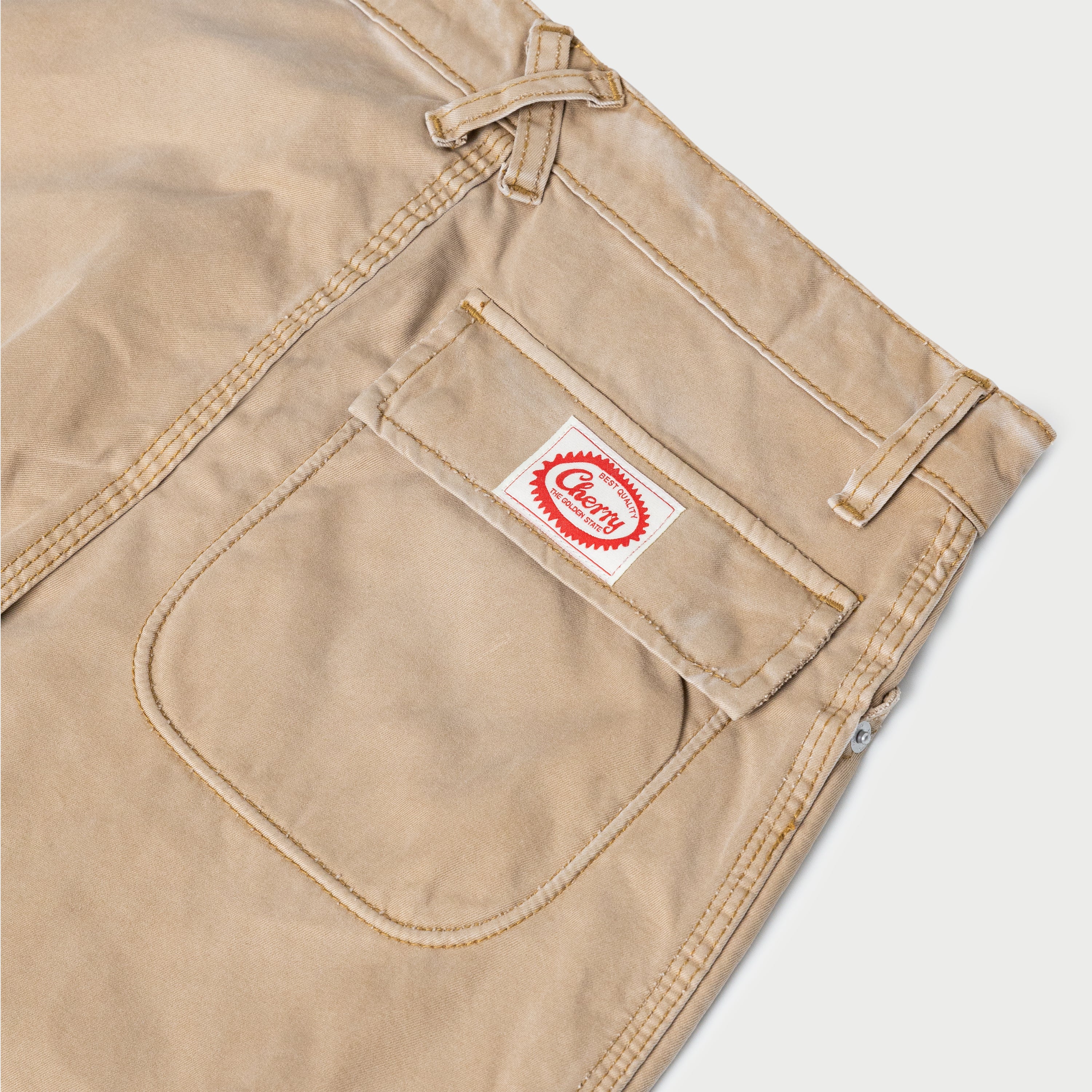 Six Pocket Cargo Pants (Camel) - Image 3