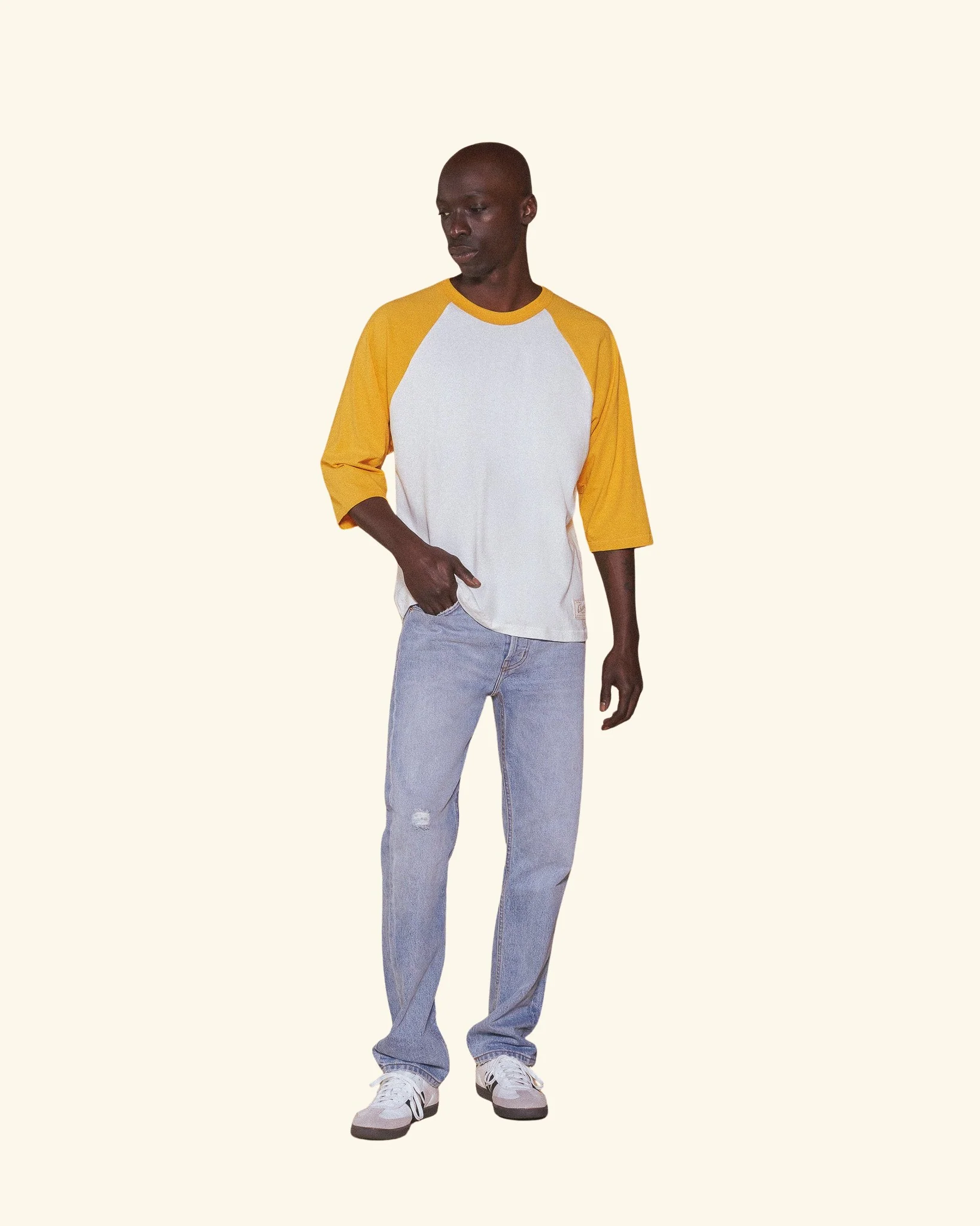Straight Leg 5 Pocket Denim (Indigo) - Image 3