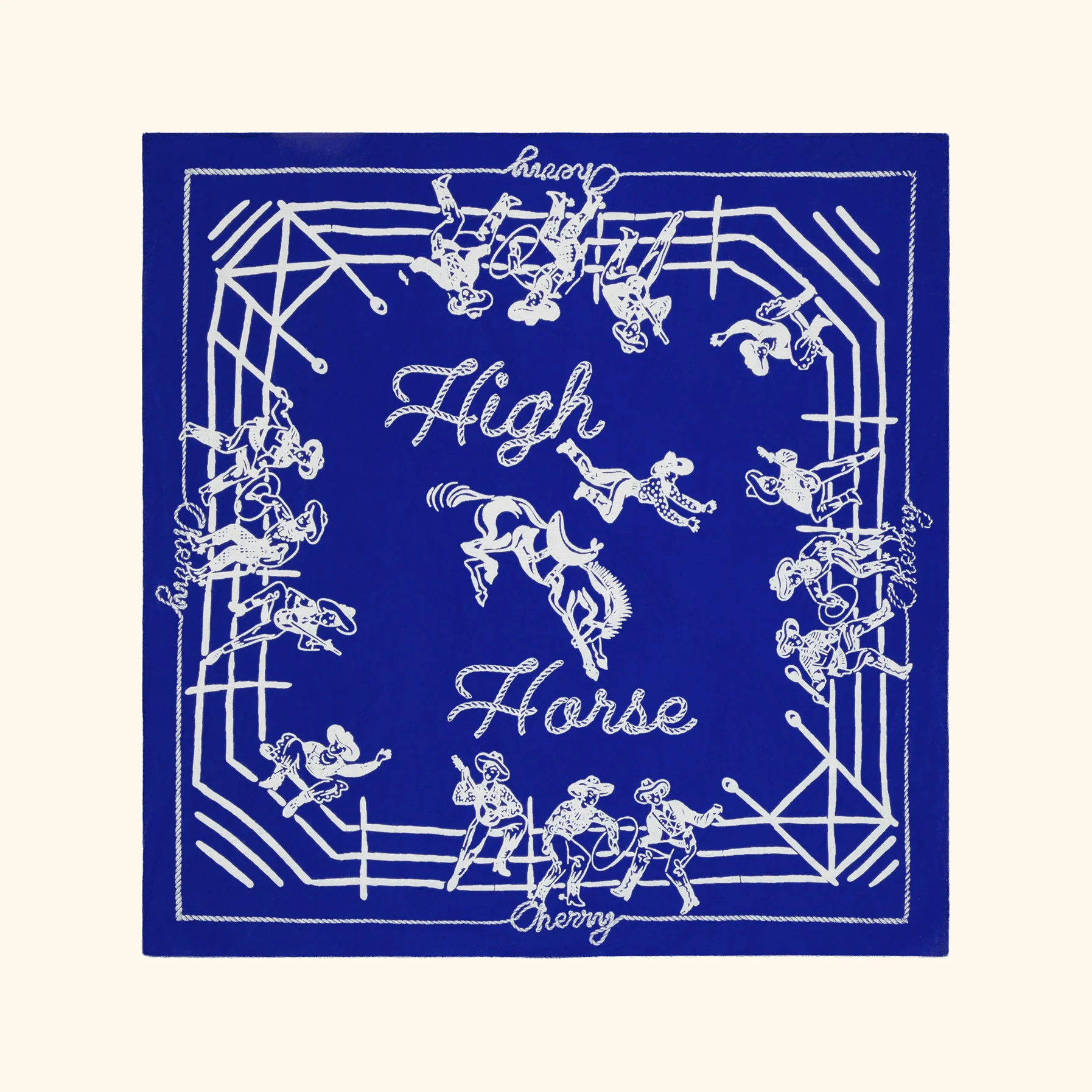 High Horse Bandana (Blue)