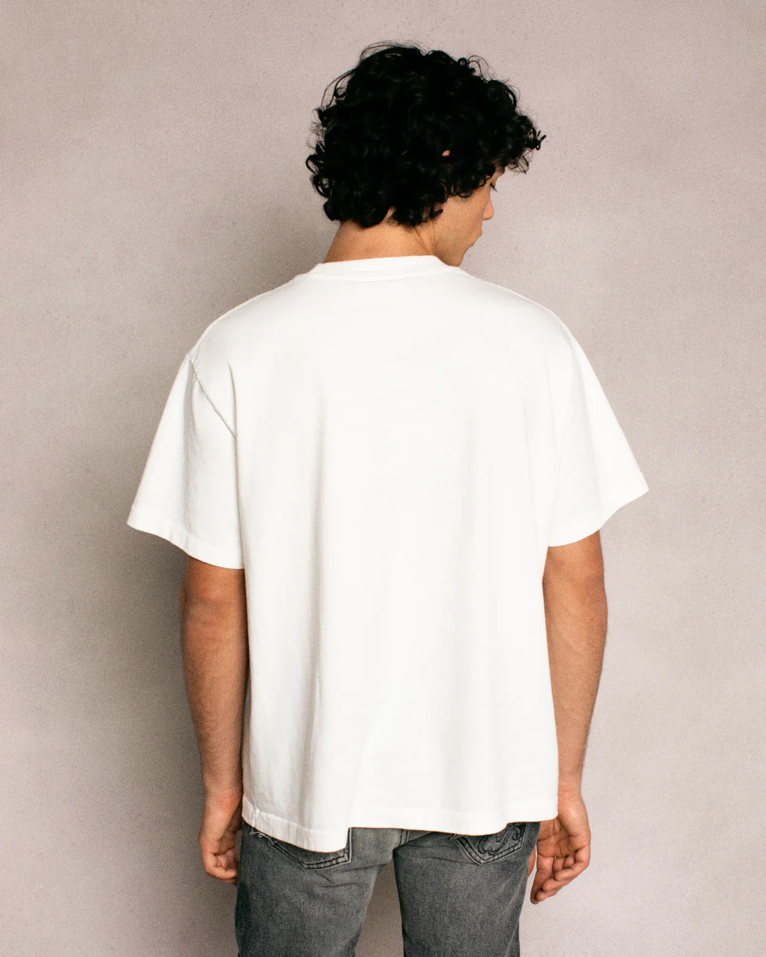 Stardust Boxy Pocket Tee (Vintage White) - Image 3