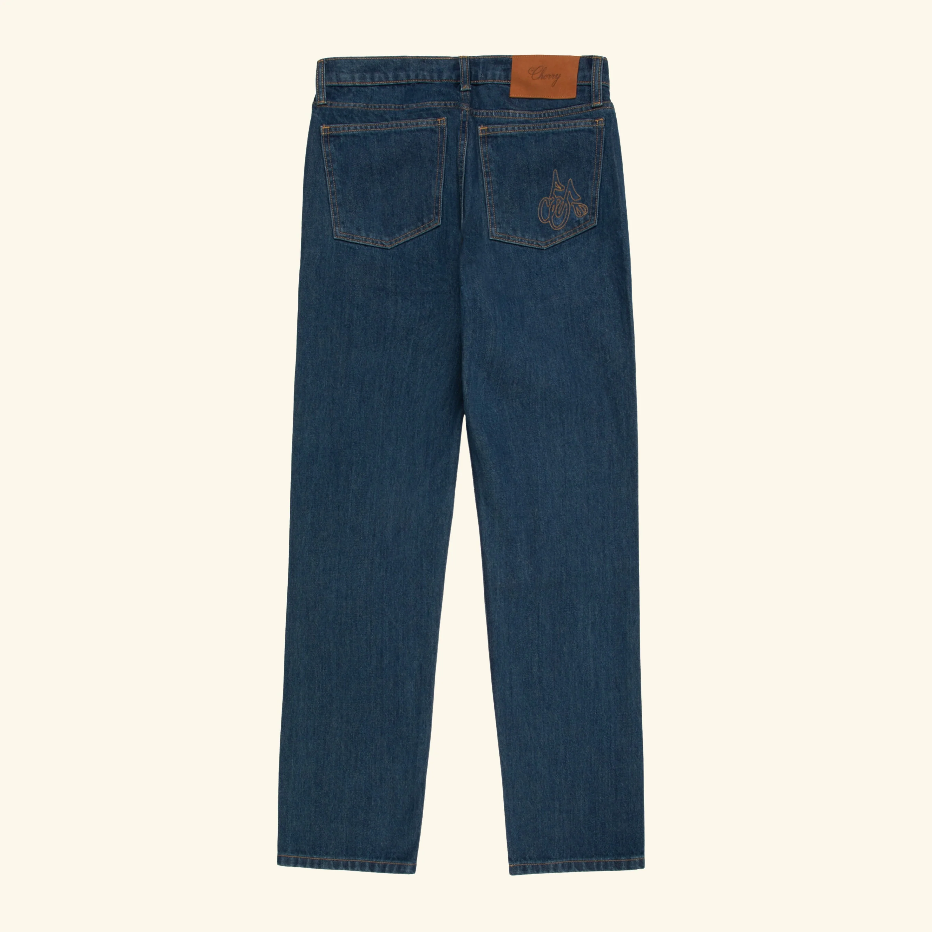 Straight 5 Pocket Jeans - Image 3