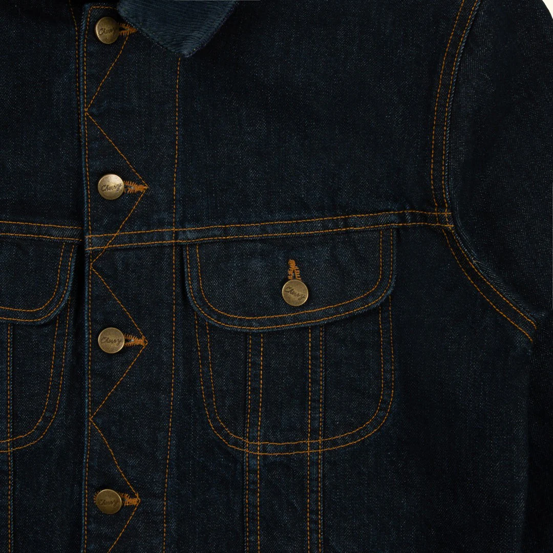 Studded Denim Trucker Jacket - Image 12