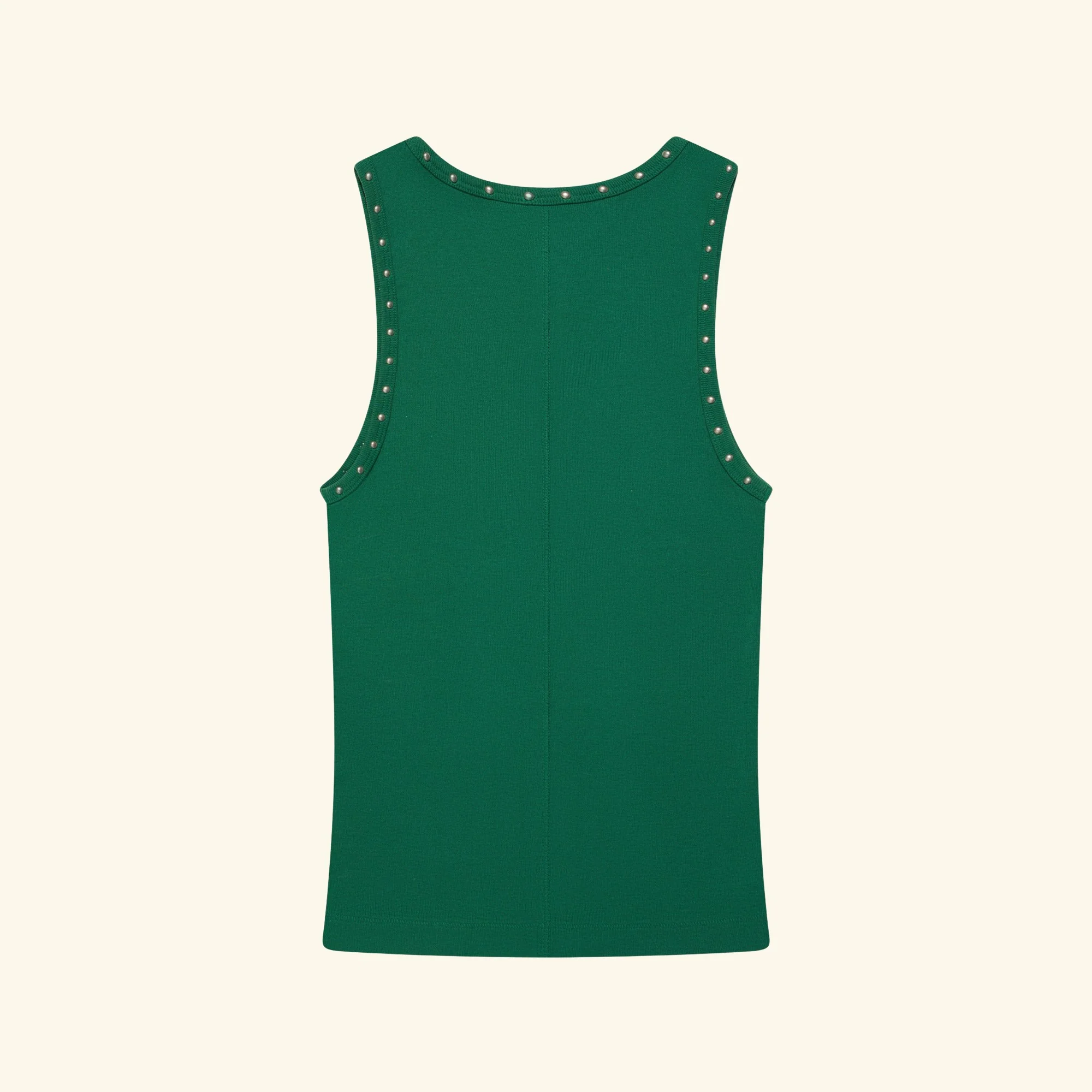 Women's Studded Tank Top (Kelly Green) - Image 2