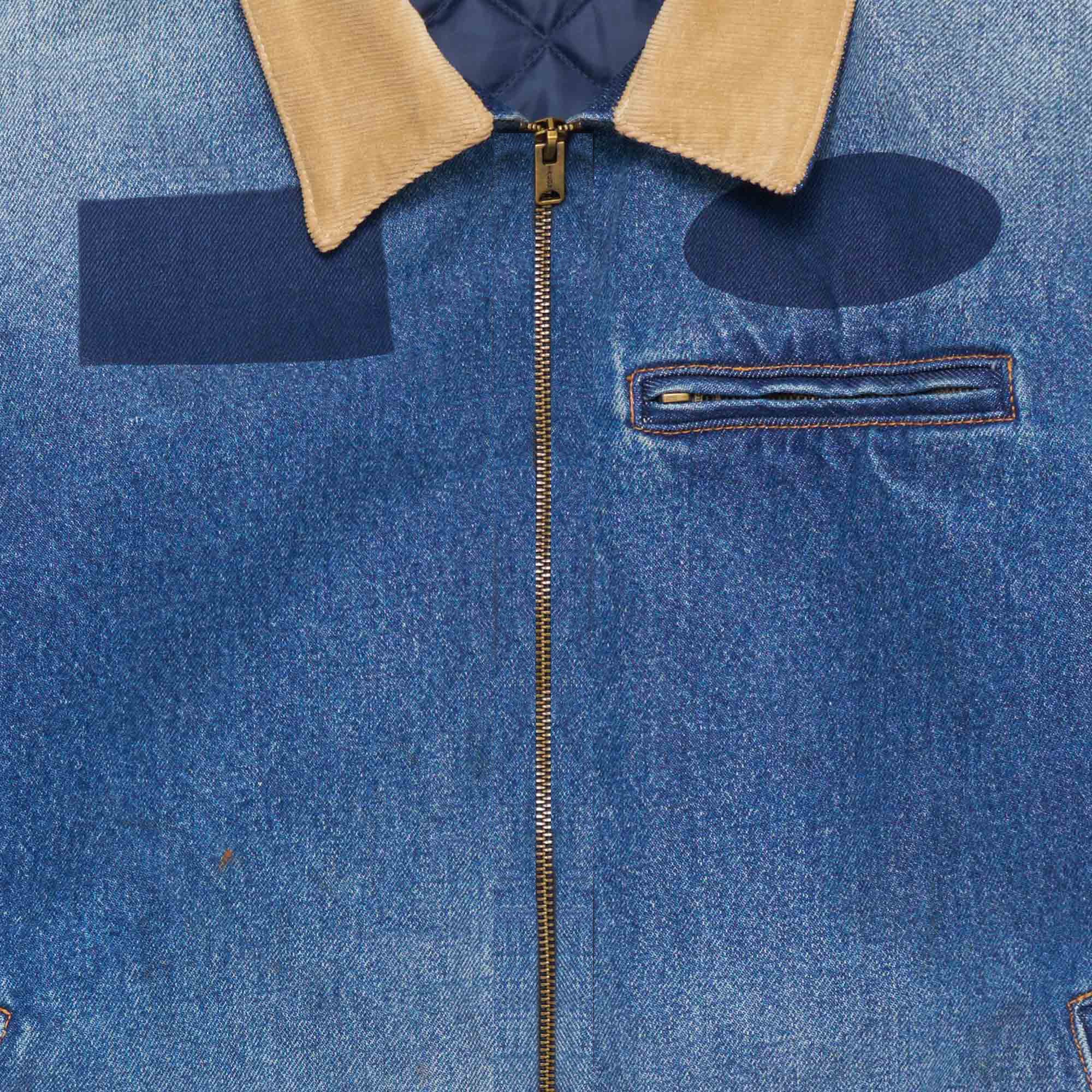 Sun Faded Work Jacket (Denim) - Image 5