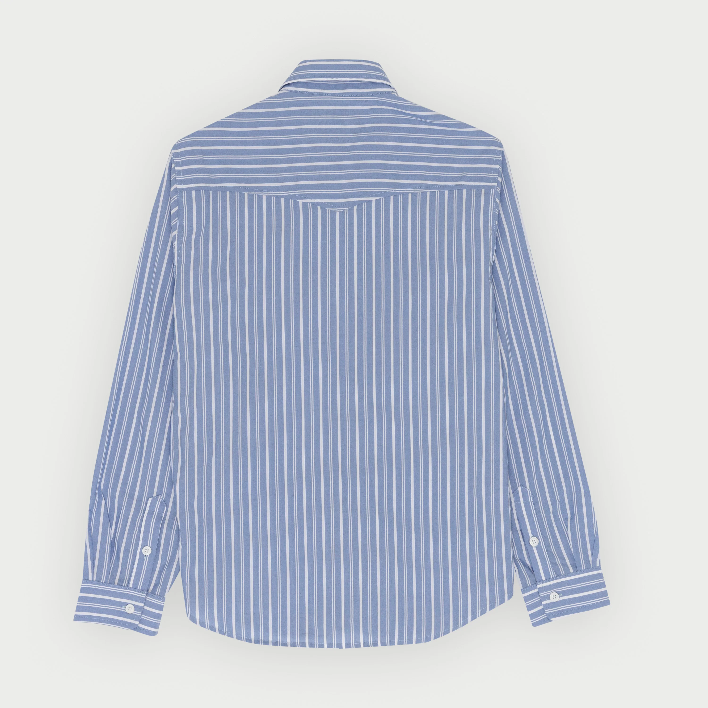 Tencel Mechanic Shirt (Blue) - Image 3