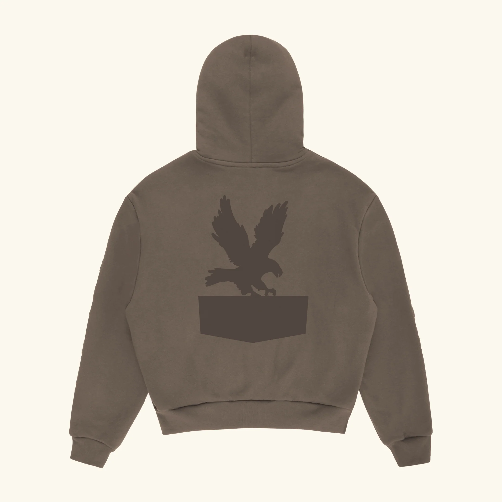 Sun Faded Patch Thermal Hoodie (Steel) - Image 5