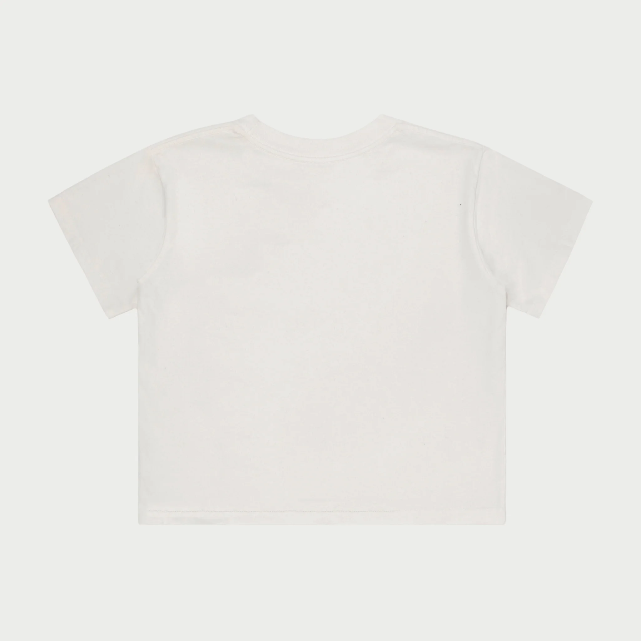 Tri State Boxy Baby Tee (Vintage White) - Image 2