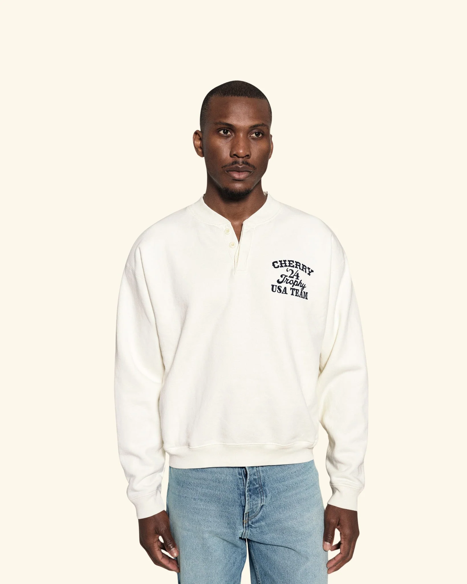 Trophy Henley Crewneck - Image 4