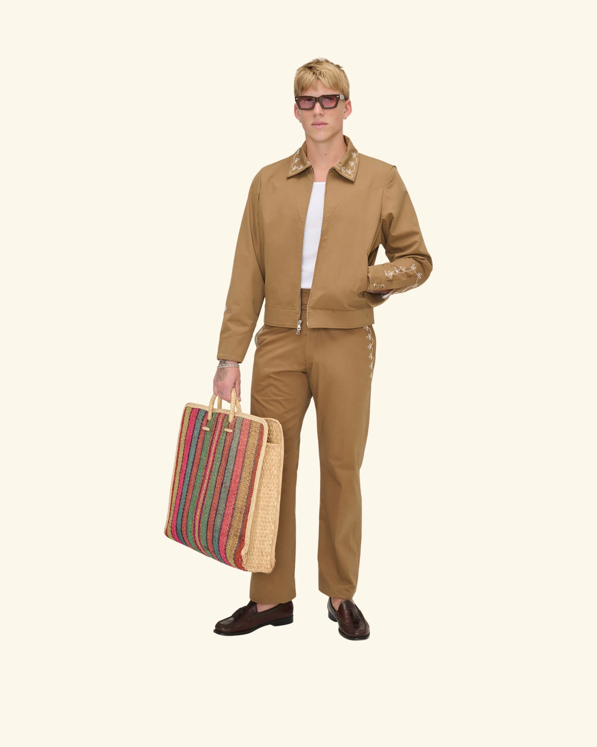 Twill Charro Jacket (Nutmeg) - Image 4