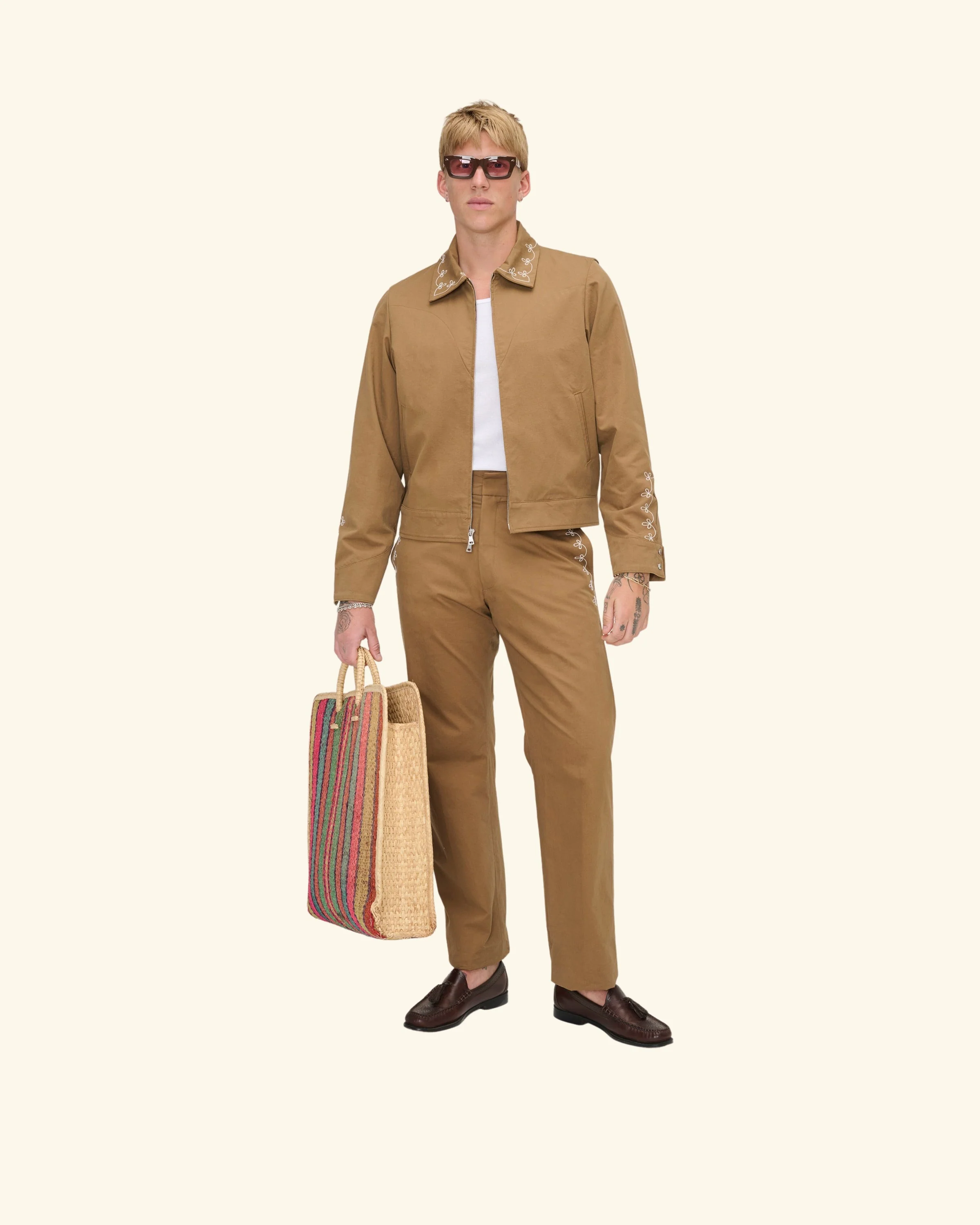 Twill Charro Pants (Nutmeg) - Image 3