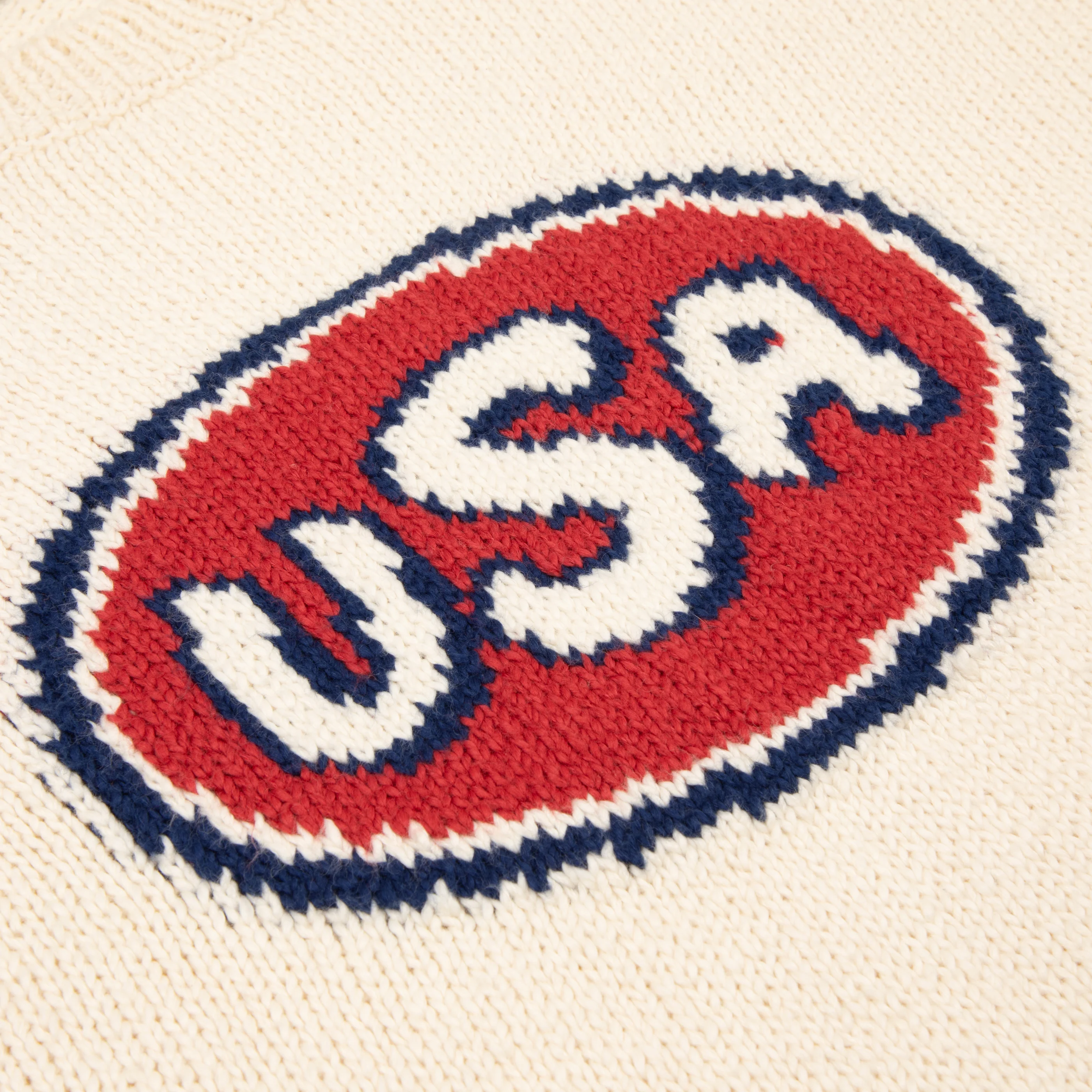 USA Knit Crewneck (Cream) - Image 3