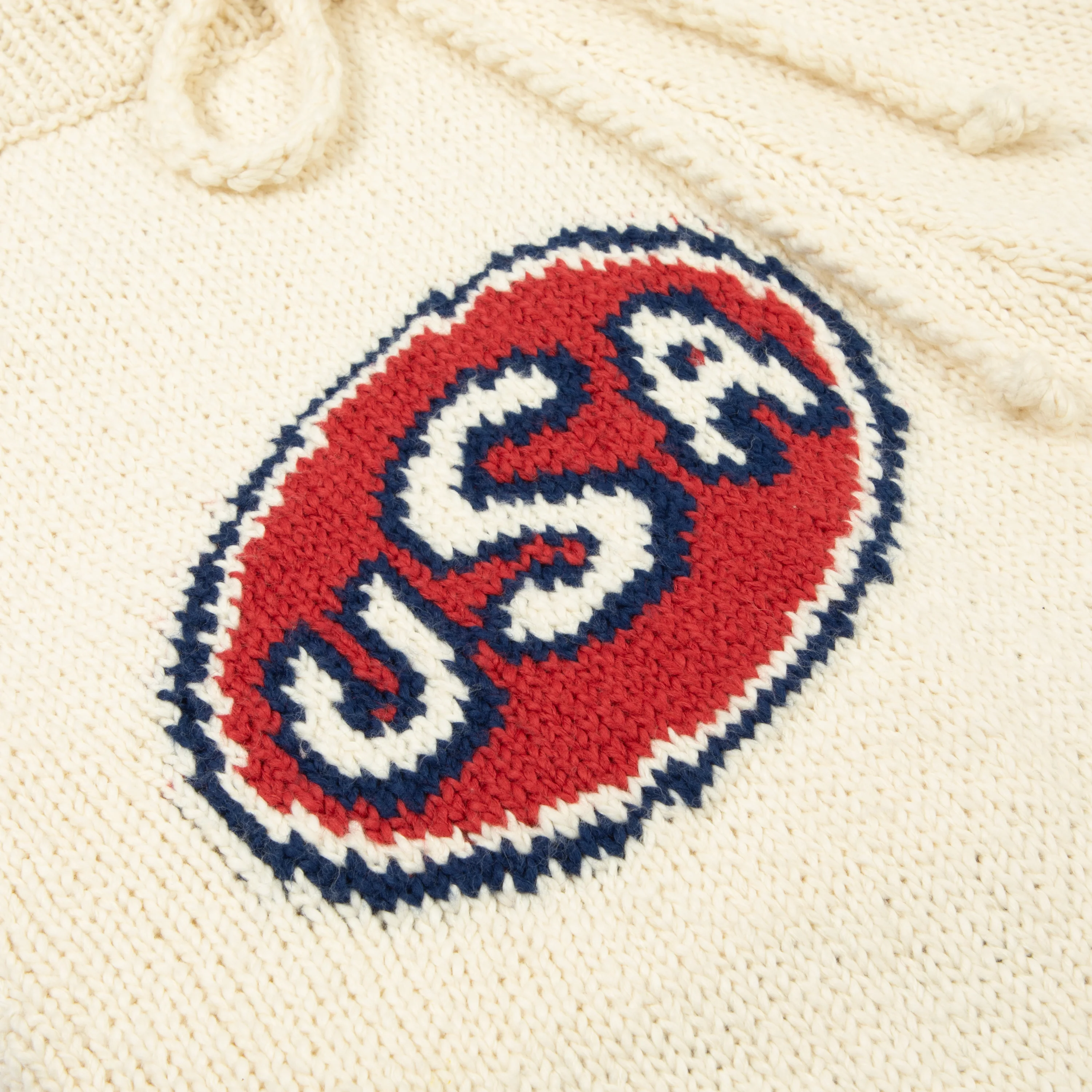 USA Knit Shorts (Cream) - Image 4