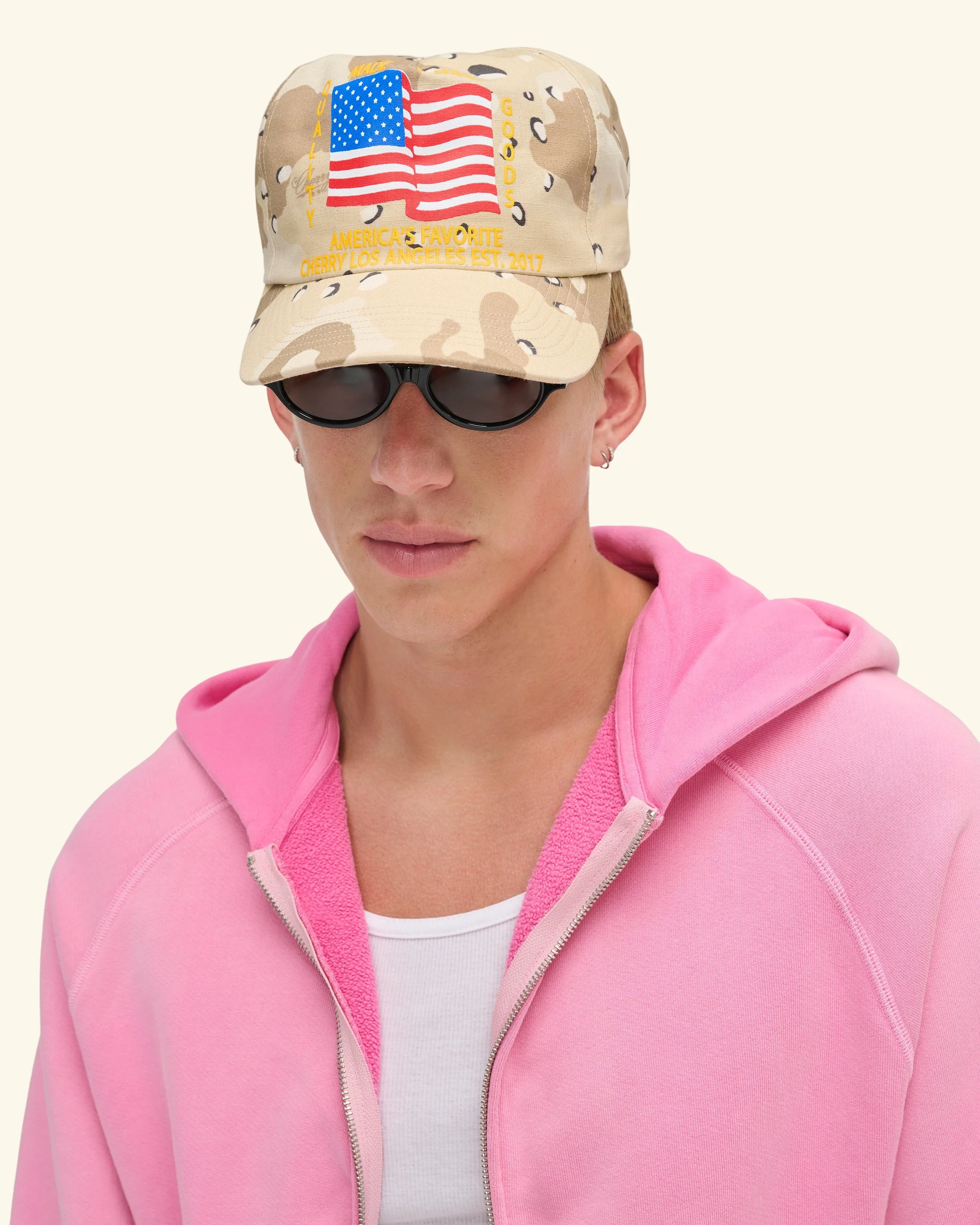 America's Favorite 5 Panel Hat (Desert Camo) - Image 2