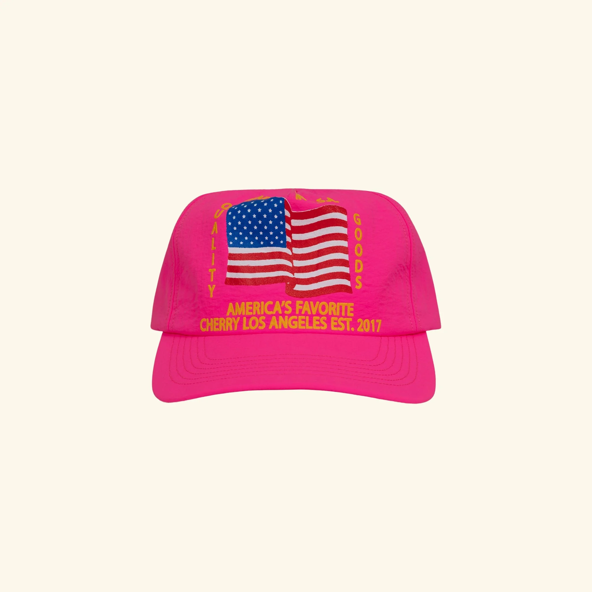America's Favorite 5 Panel Hat (Fuchsia)