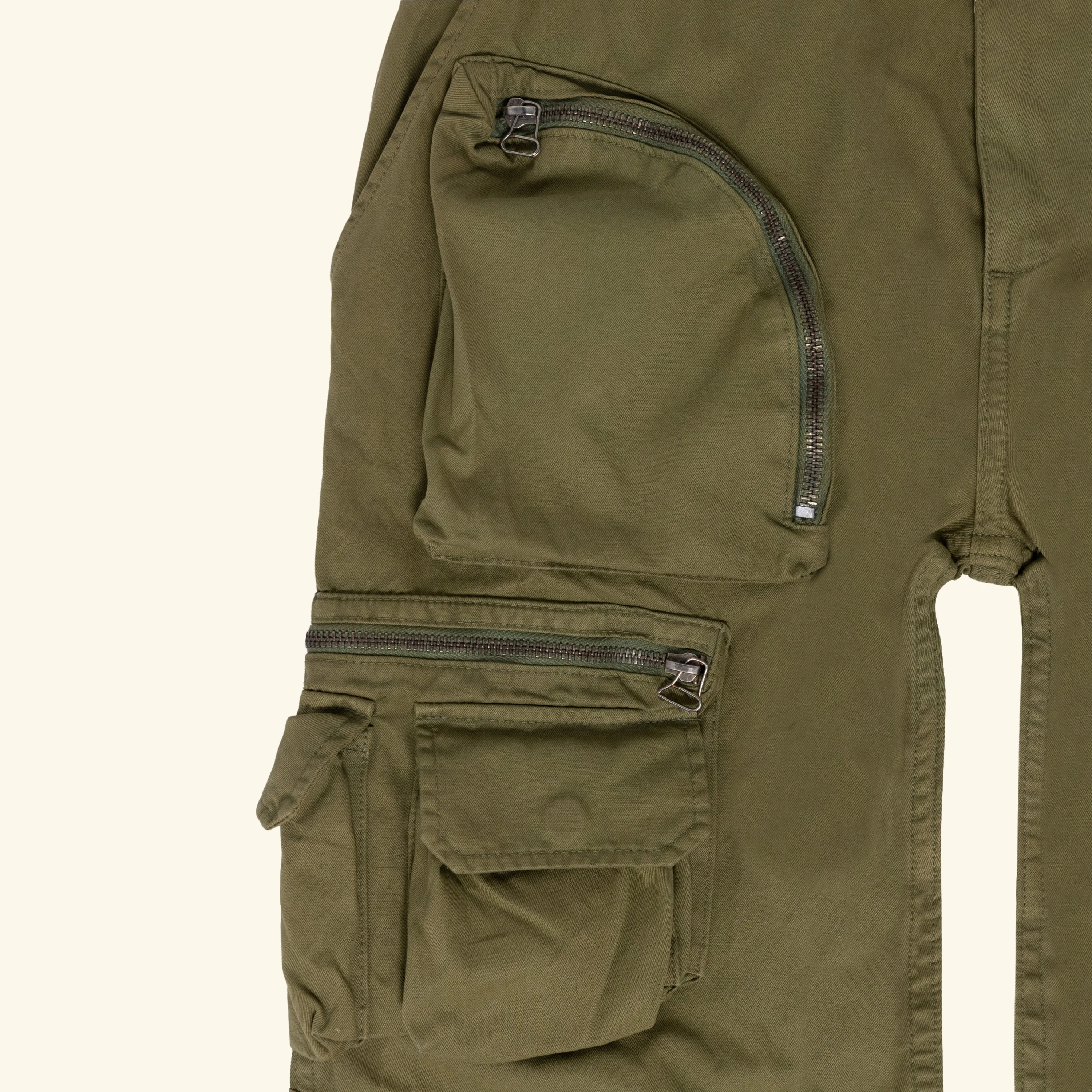 Utility Cargo Pants (Thyme) - Image 4