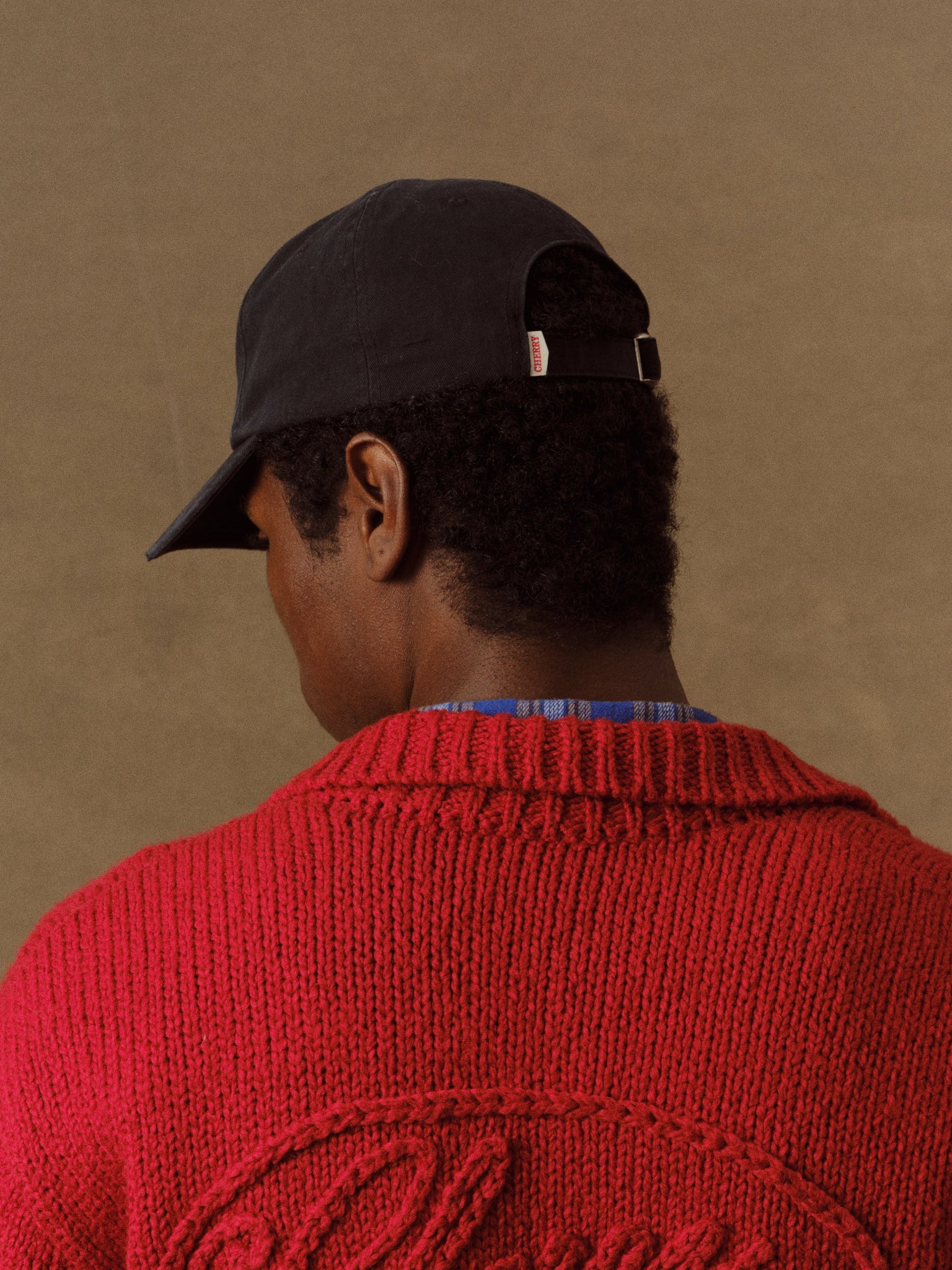 Valentine's 6 Panel Hat (Black) - Image 4