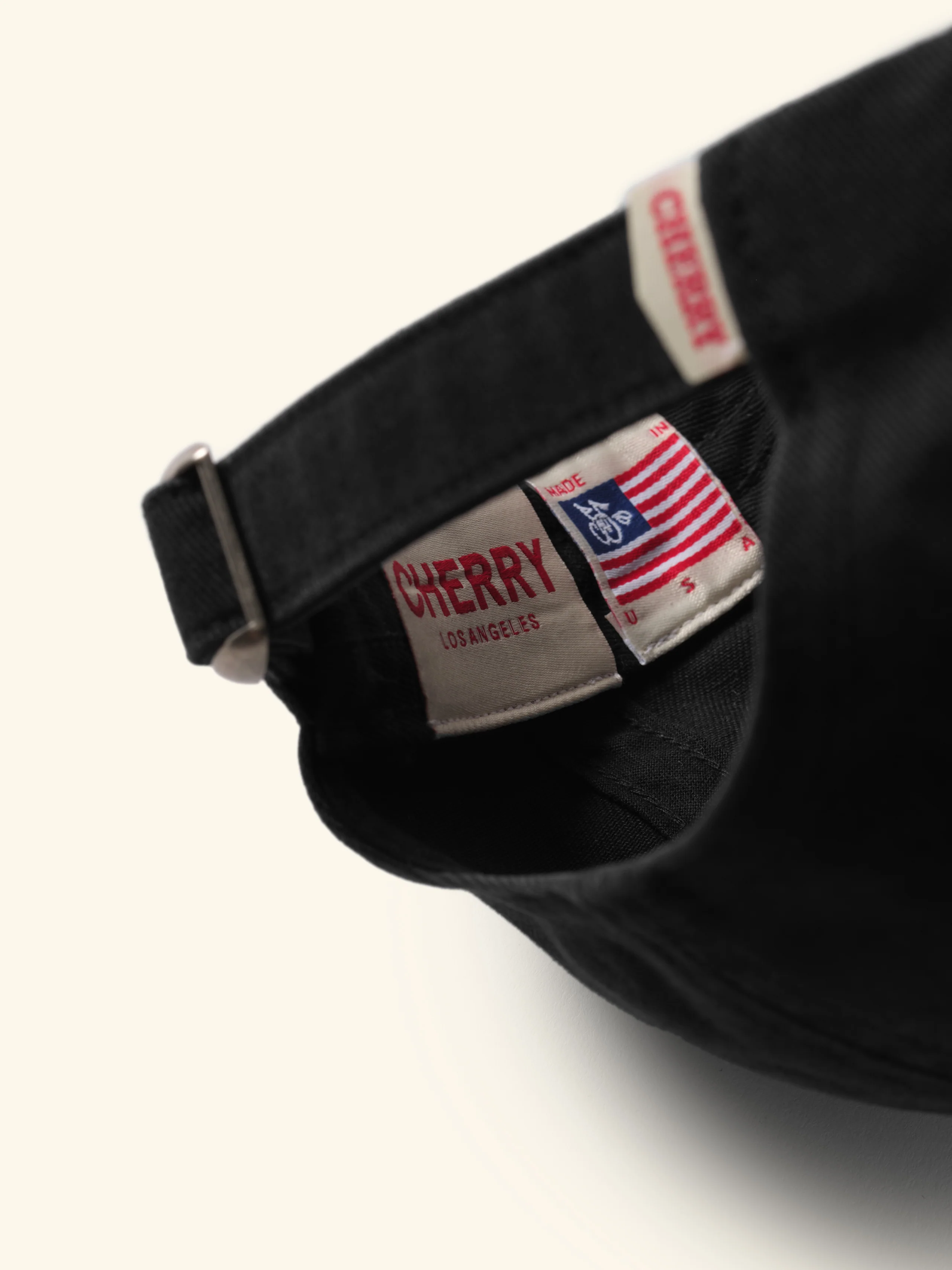 Valentine's 6 Panel Hat (Black) - Image 5