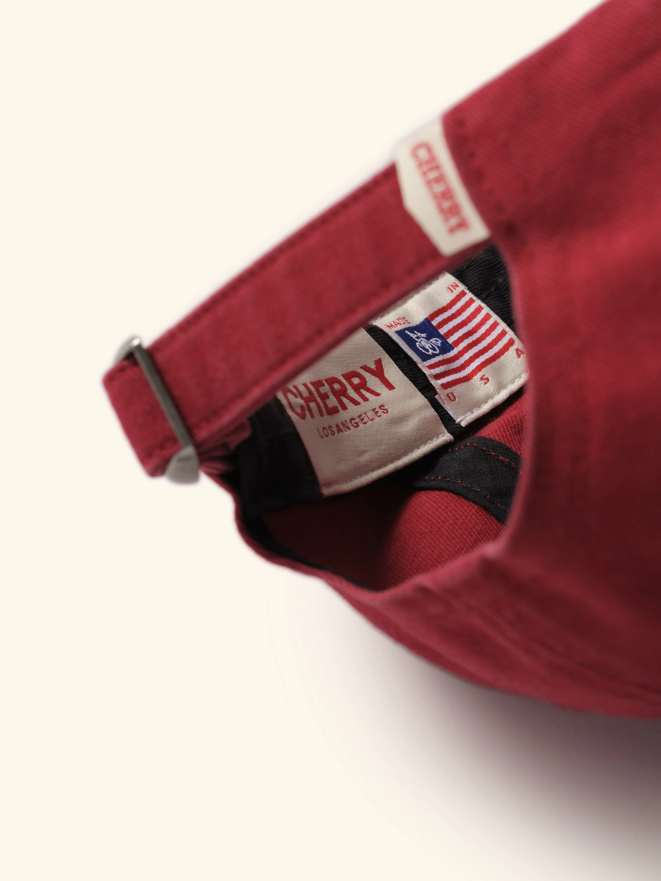 Valentine's 6 Panel Hat (Red) - Image 4