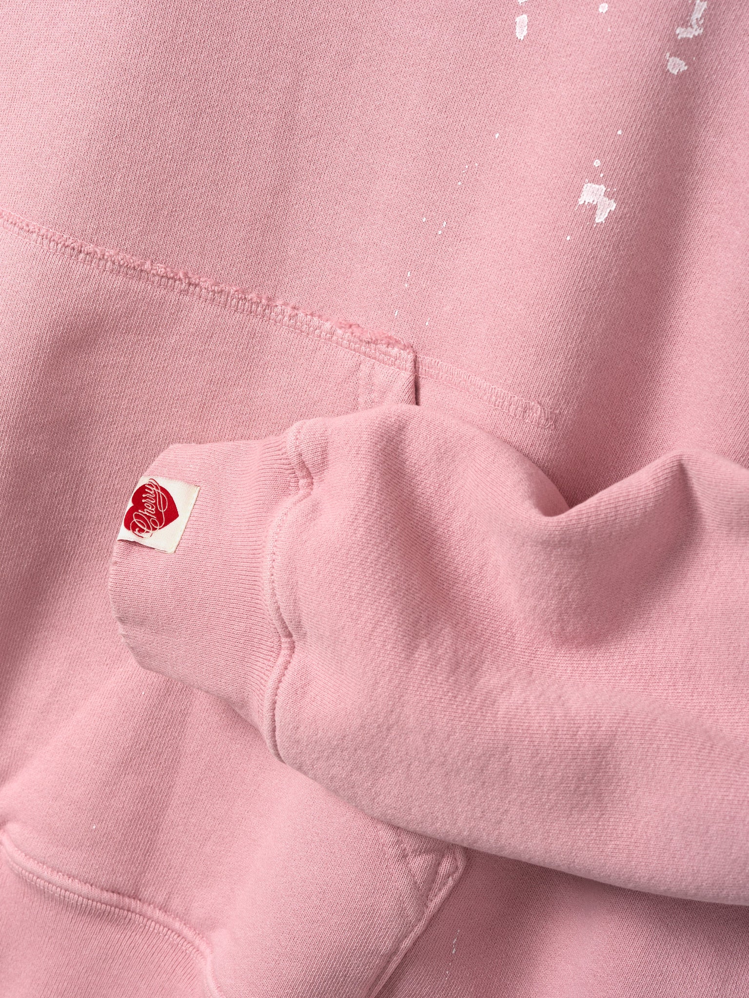 Valentine's Distressed Hoodie (Dusty Pink) - Image 6