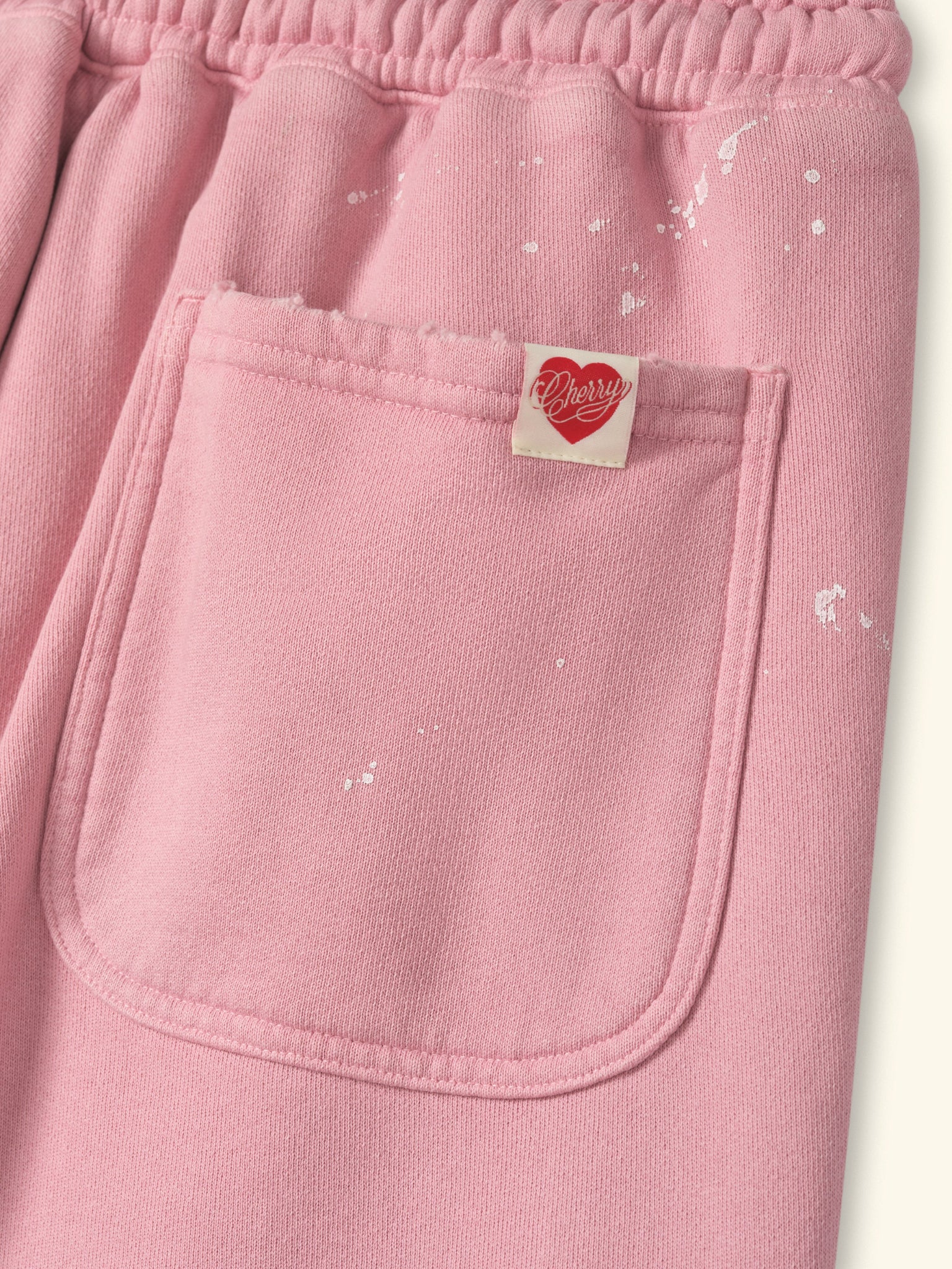 Valentine's Distressed Parachute Sweatpants (Dusty Pink) - Image 5