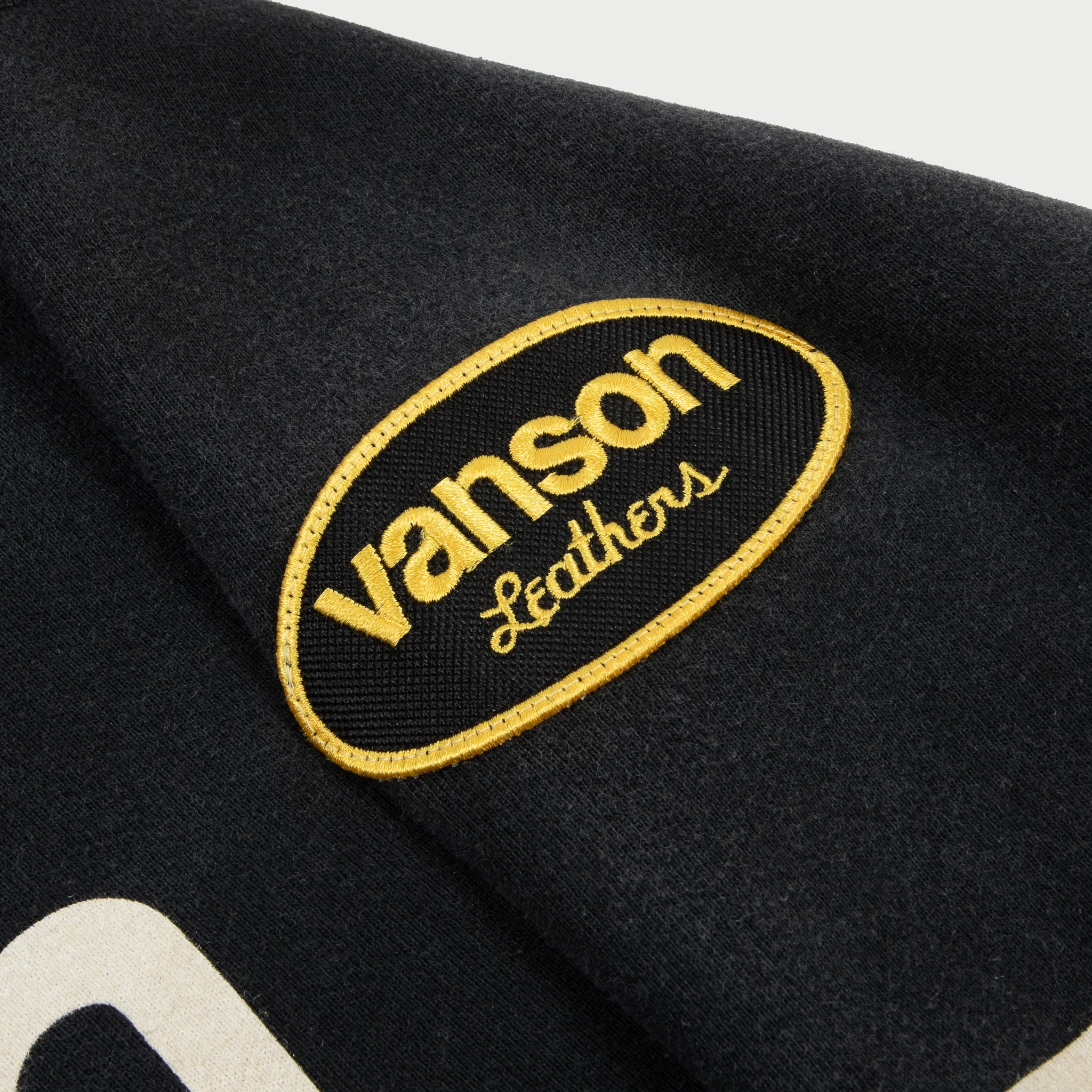 Vanson Hoodie (Vintage Black) - Image 4