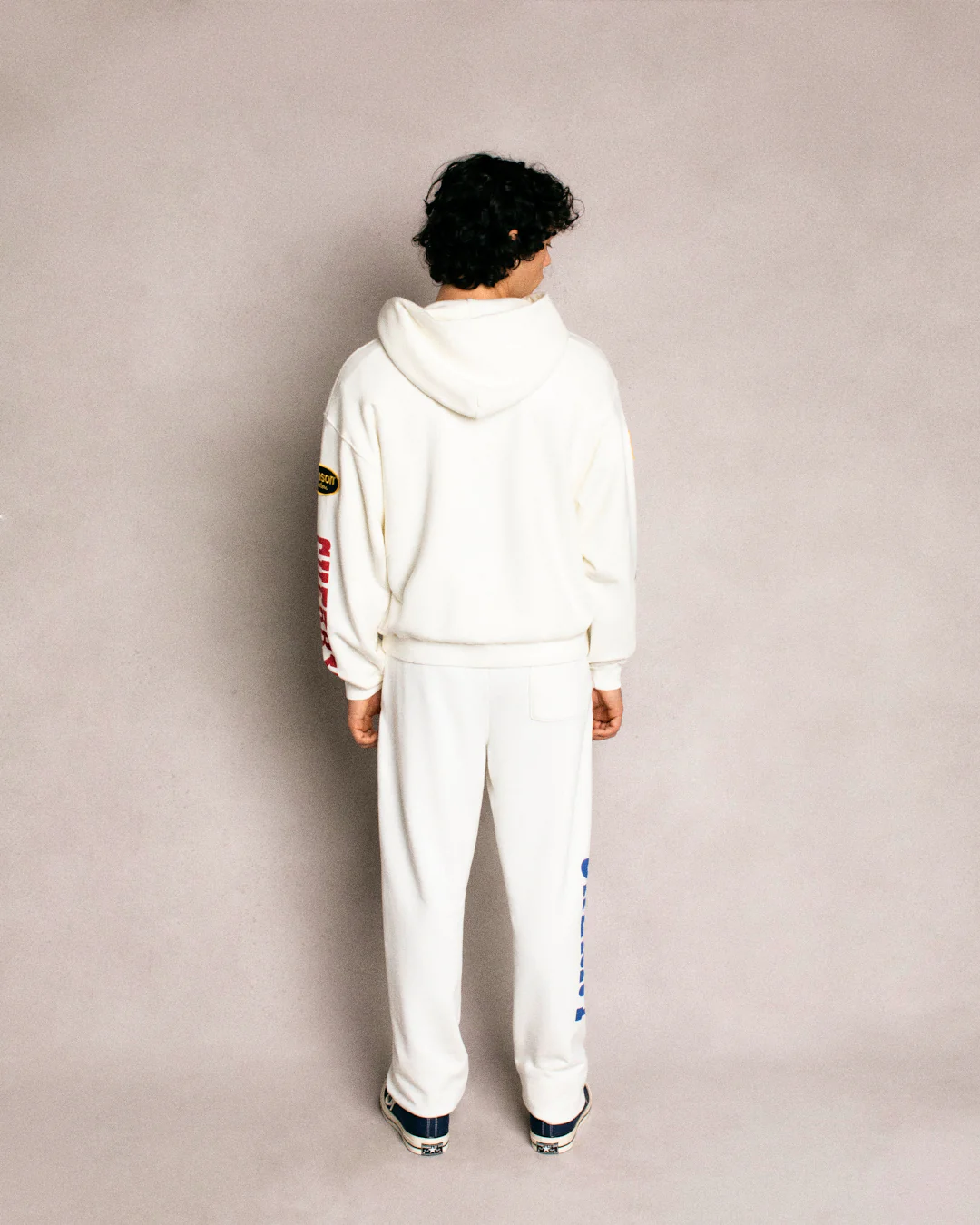 Vanson Hoodie (Vintage White) - Image 7