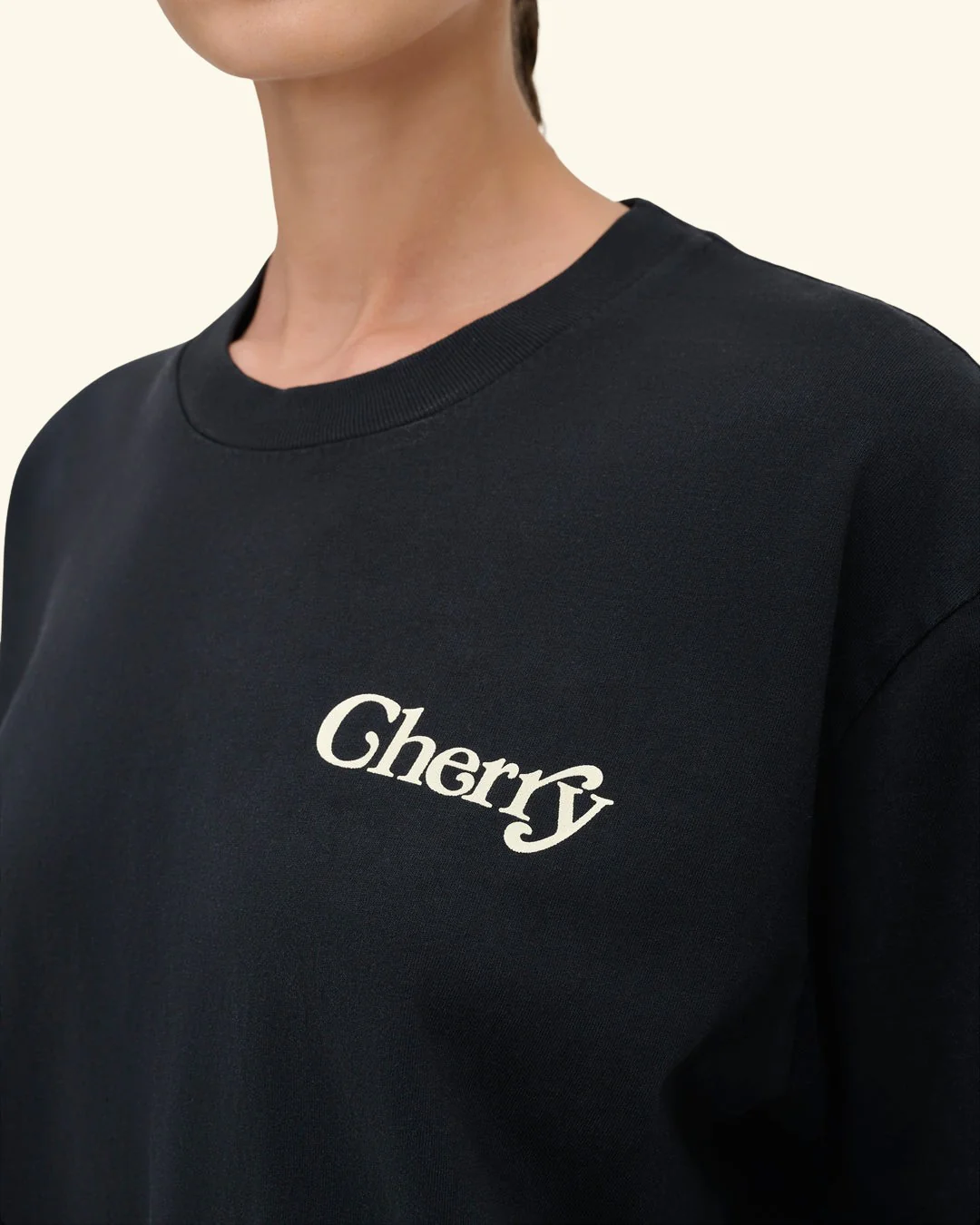 Cherry x GDC Classic T-Shirt (Black) - Image 5
