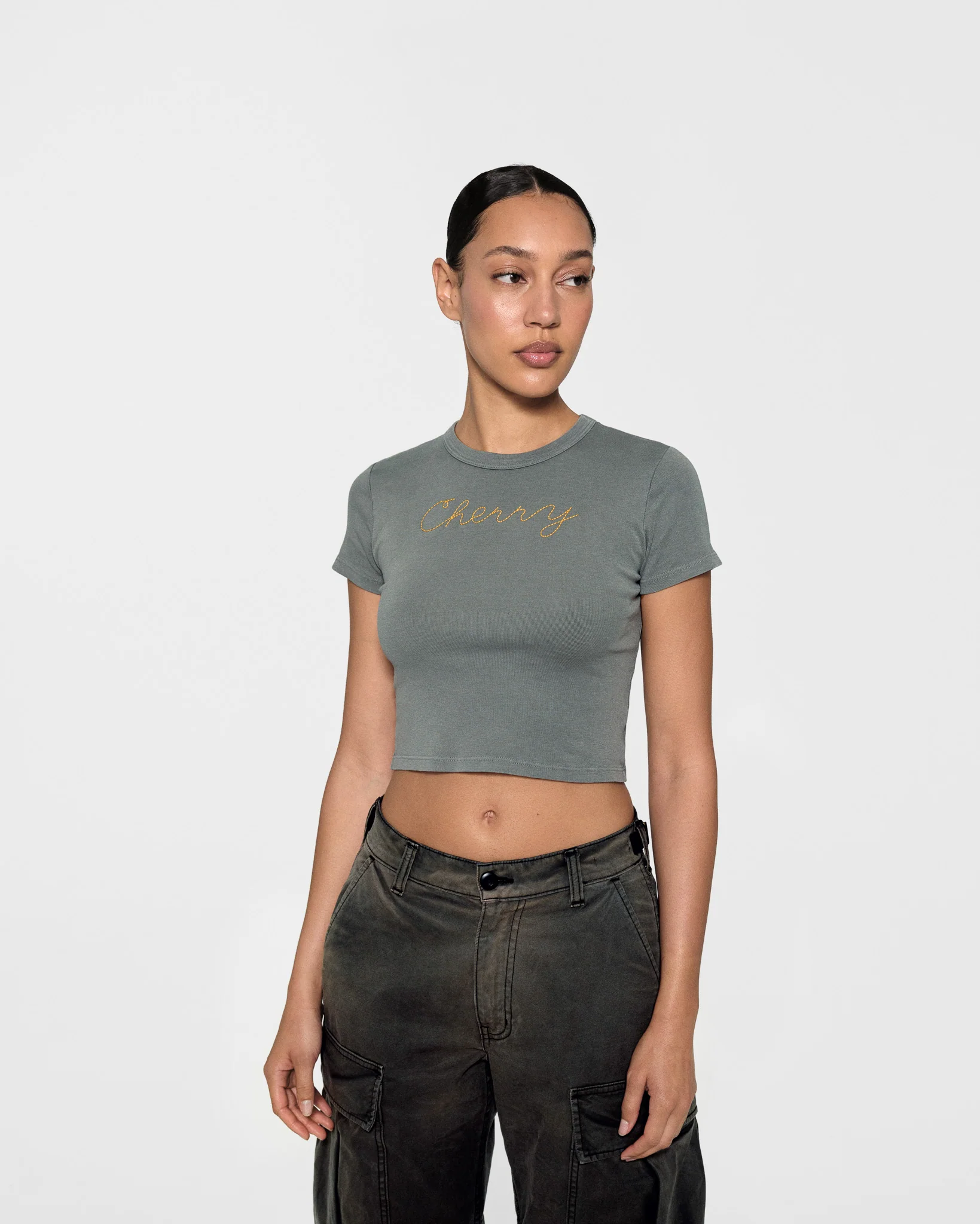 Chain Stitch Baby Tee - Image 4