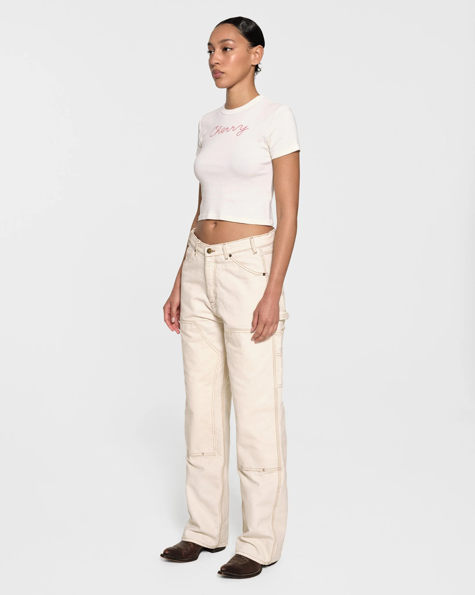 Chain Stitch Baby Tee - Image 3