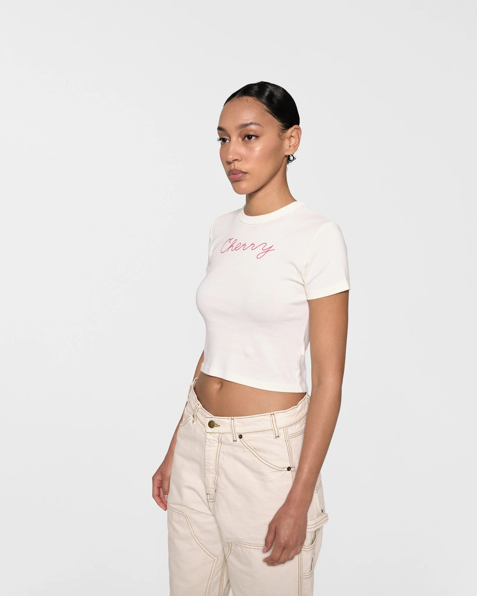 Chain Stitch Baby Tee - Image 4
