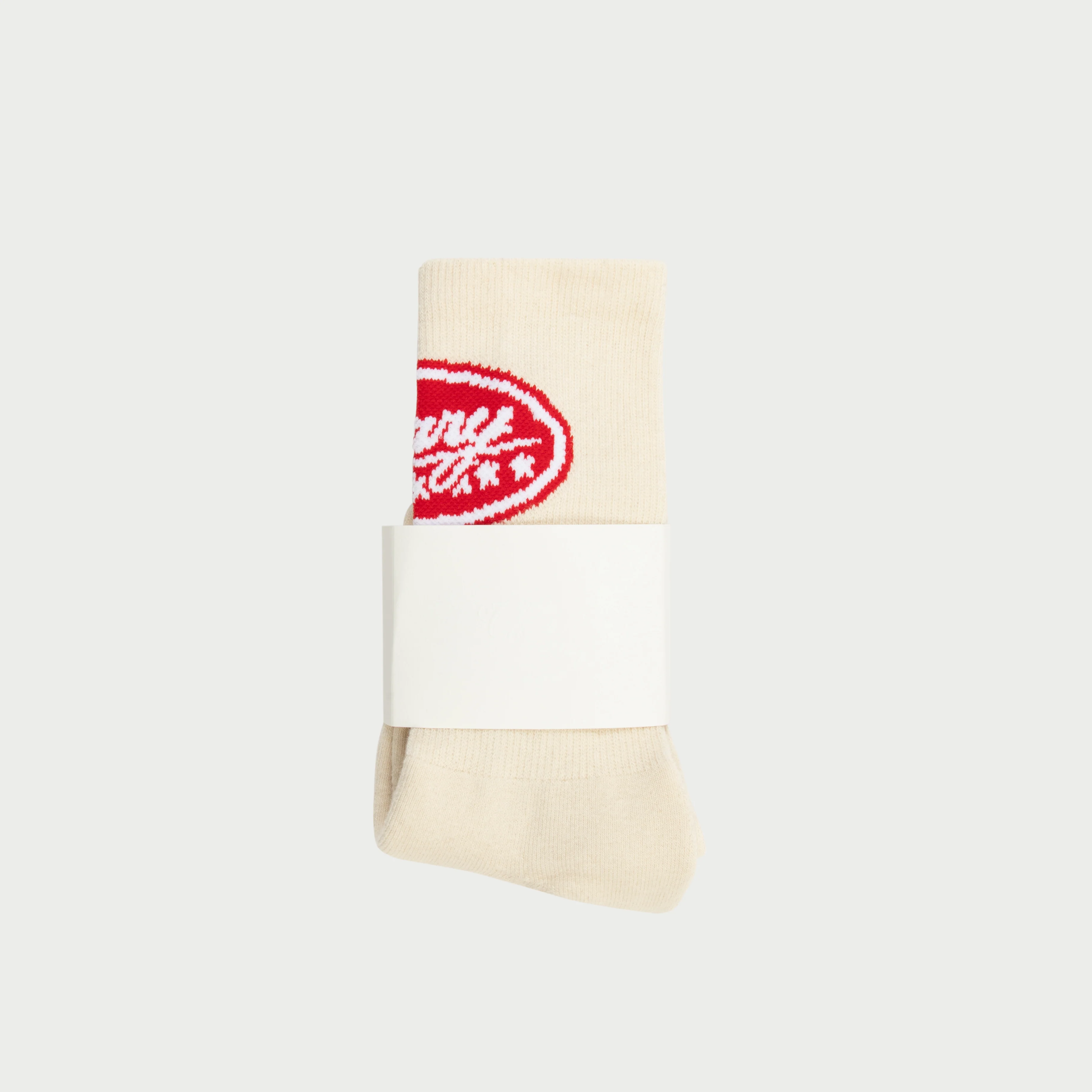 Western Athletic Socks (Cream) - Image 3