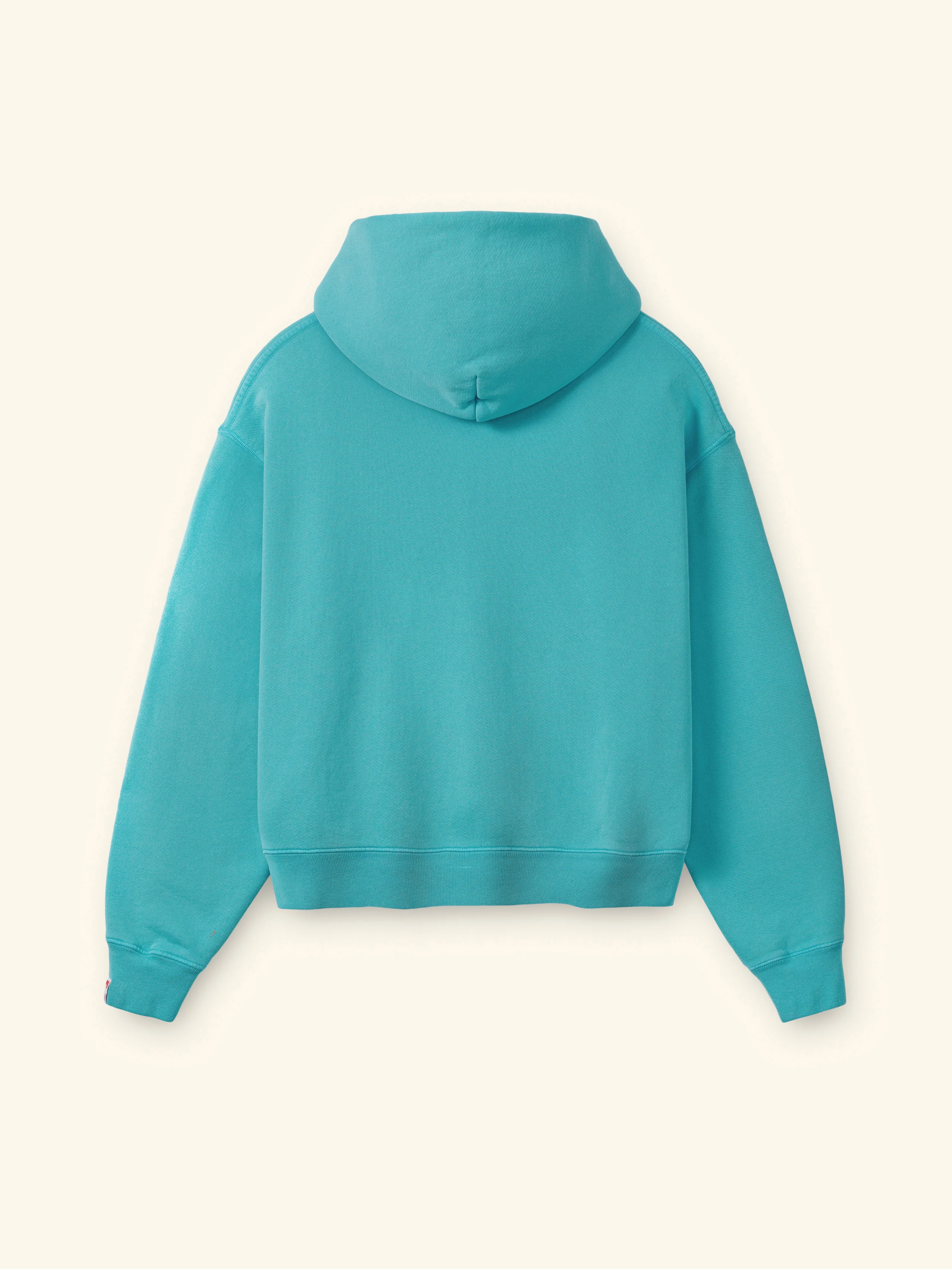 Western Athletic Zip Up Hoodie (Turquoise) - Image 5
