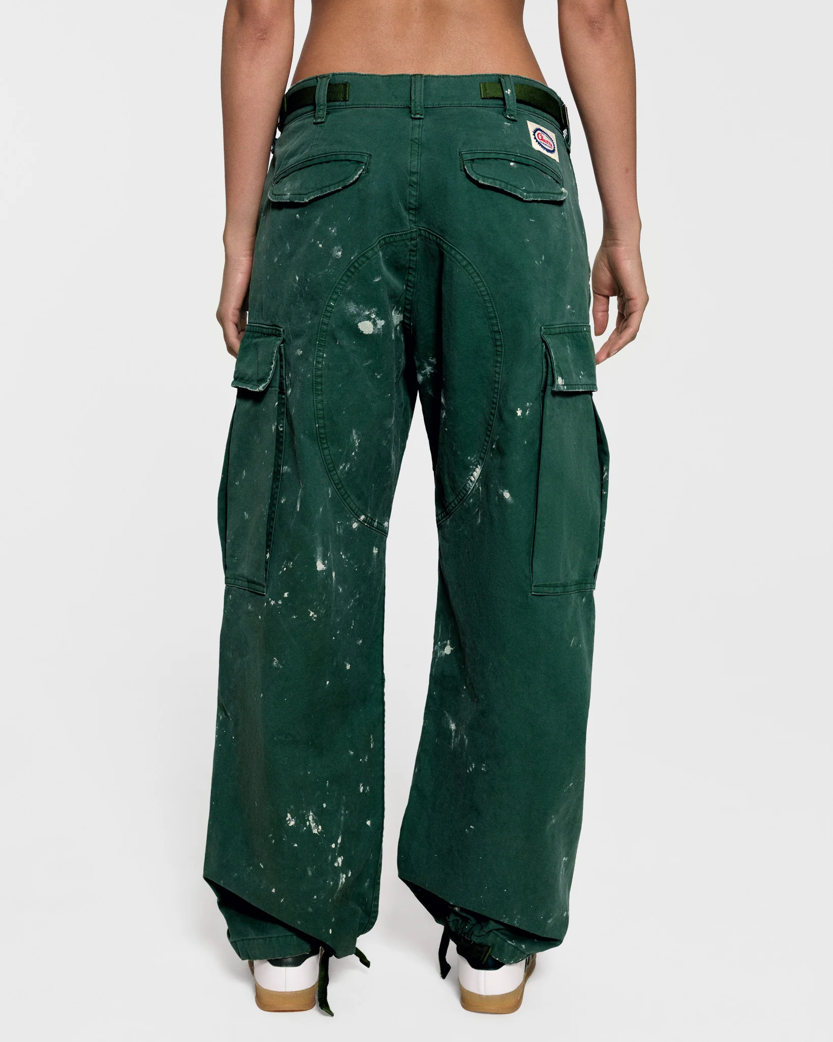 Wide Leg Painted Cargo - Image 5