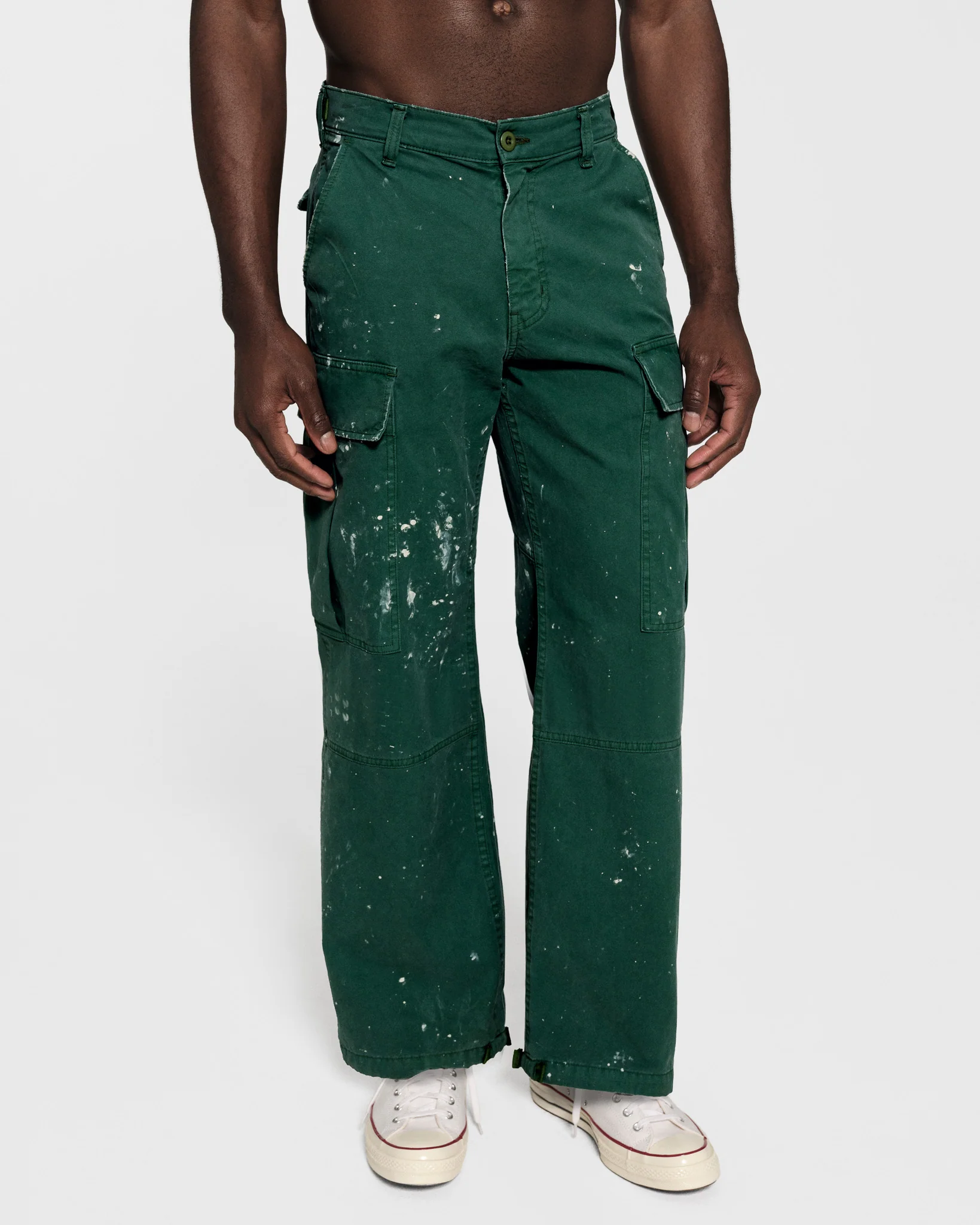 Wide Leg Painted Cargo - Image 6