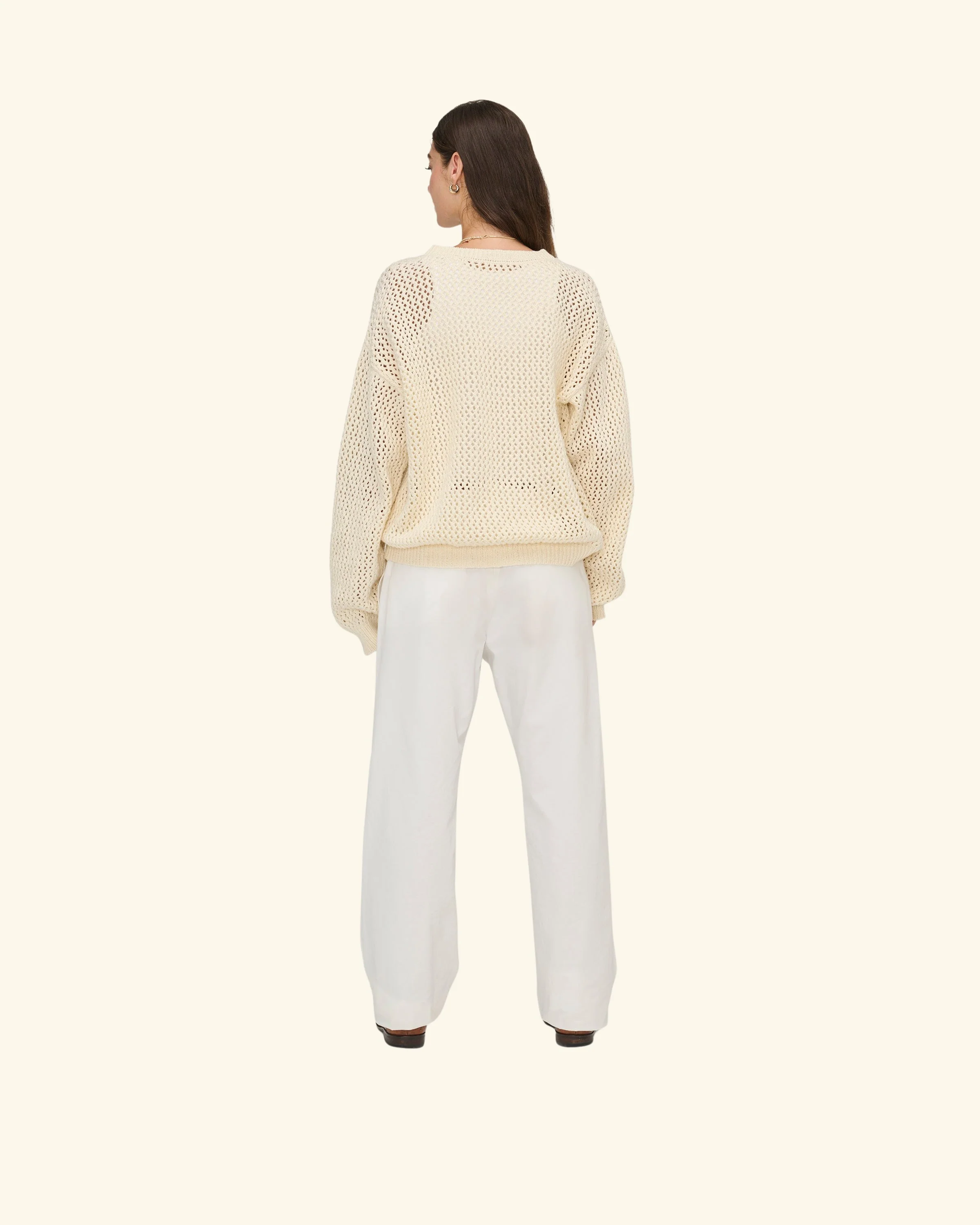 Western Chino Pants (White) - Image 4