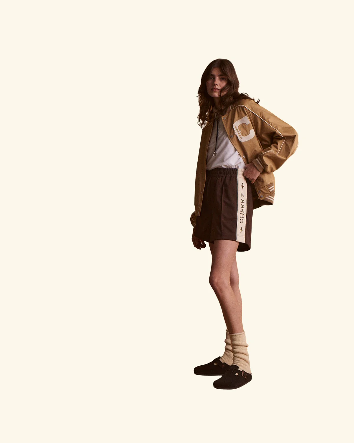 Western Teddy Jacket (Camel) - Image 5