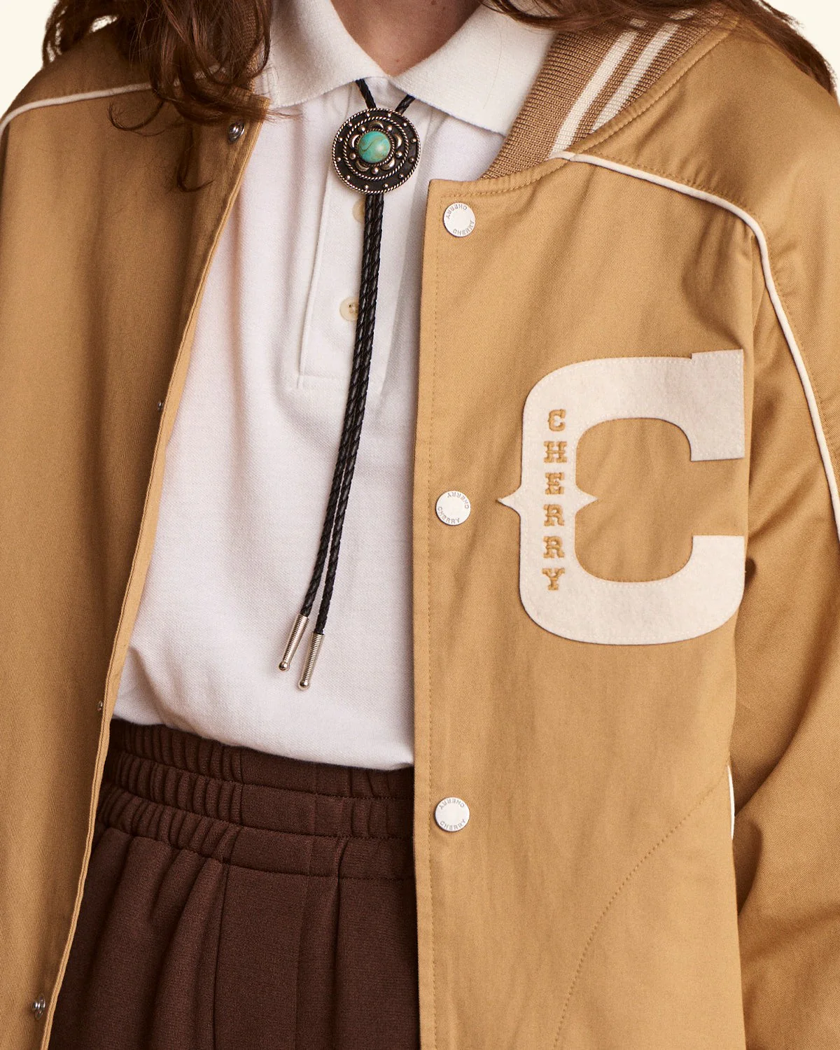 Western Teddy Jacket (Camel) - Image 6