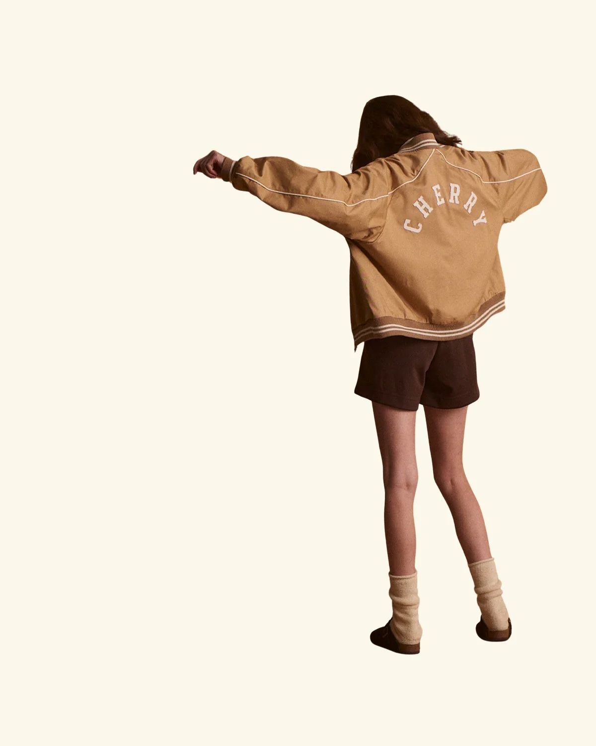 Western Teddy Jacket (Camel) - Image 7
