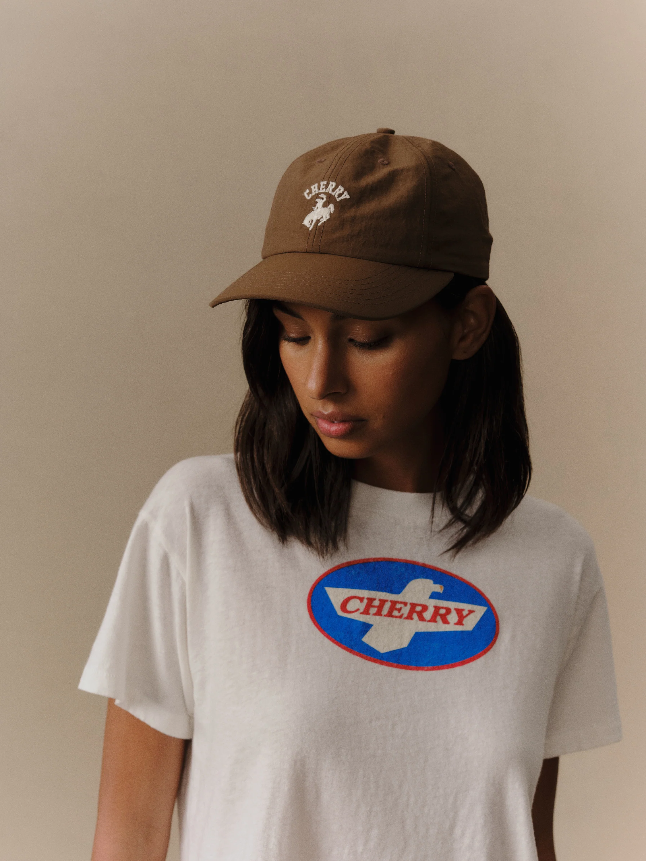 Western Tennis Hat (Brown) - Image 2