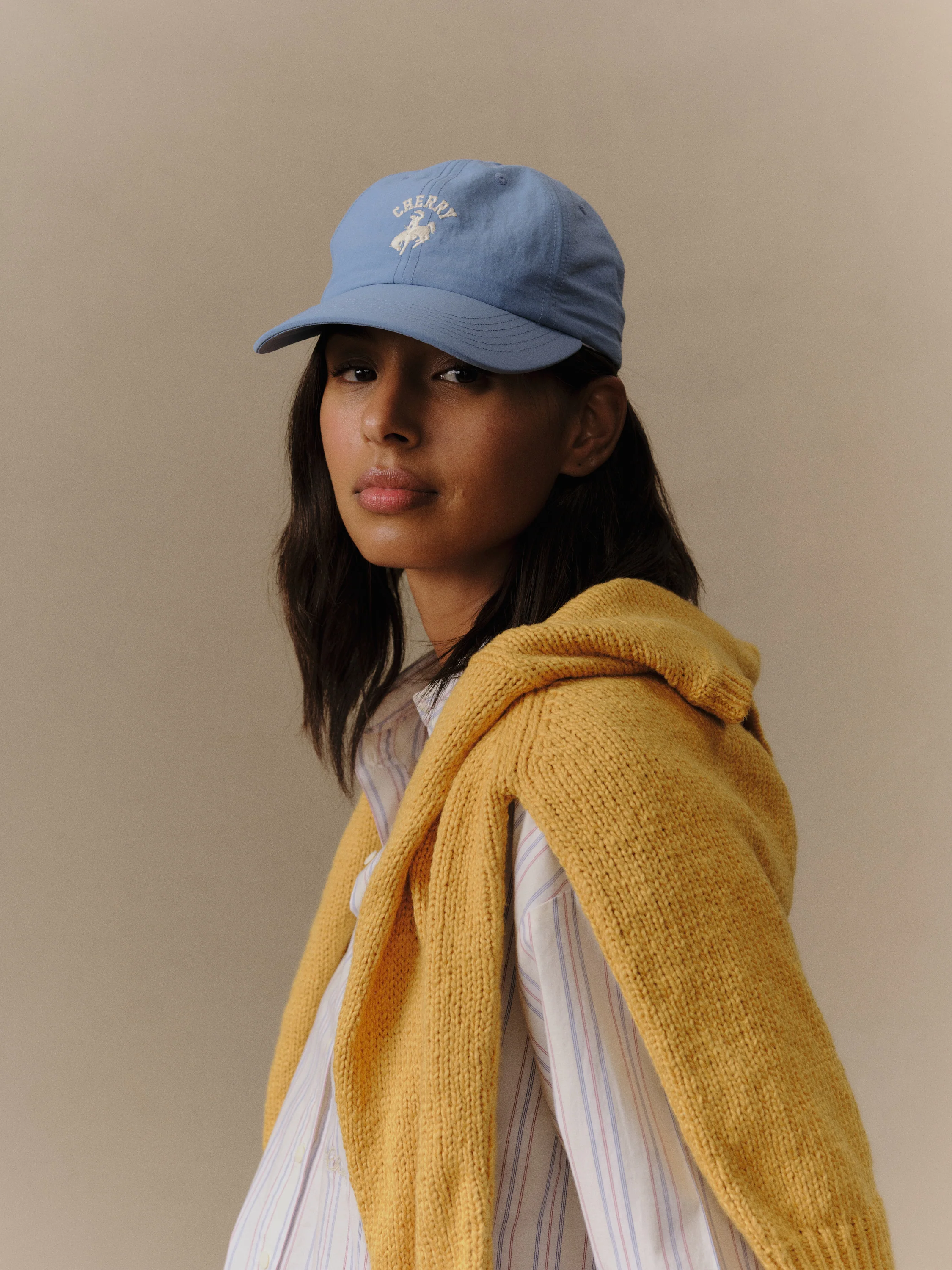 Western Tennis Hat (Steel Blue) - Image 2