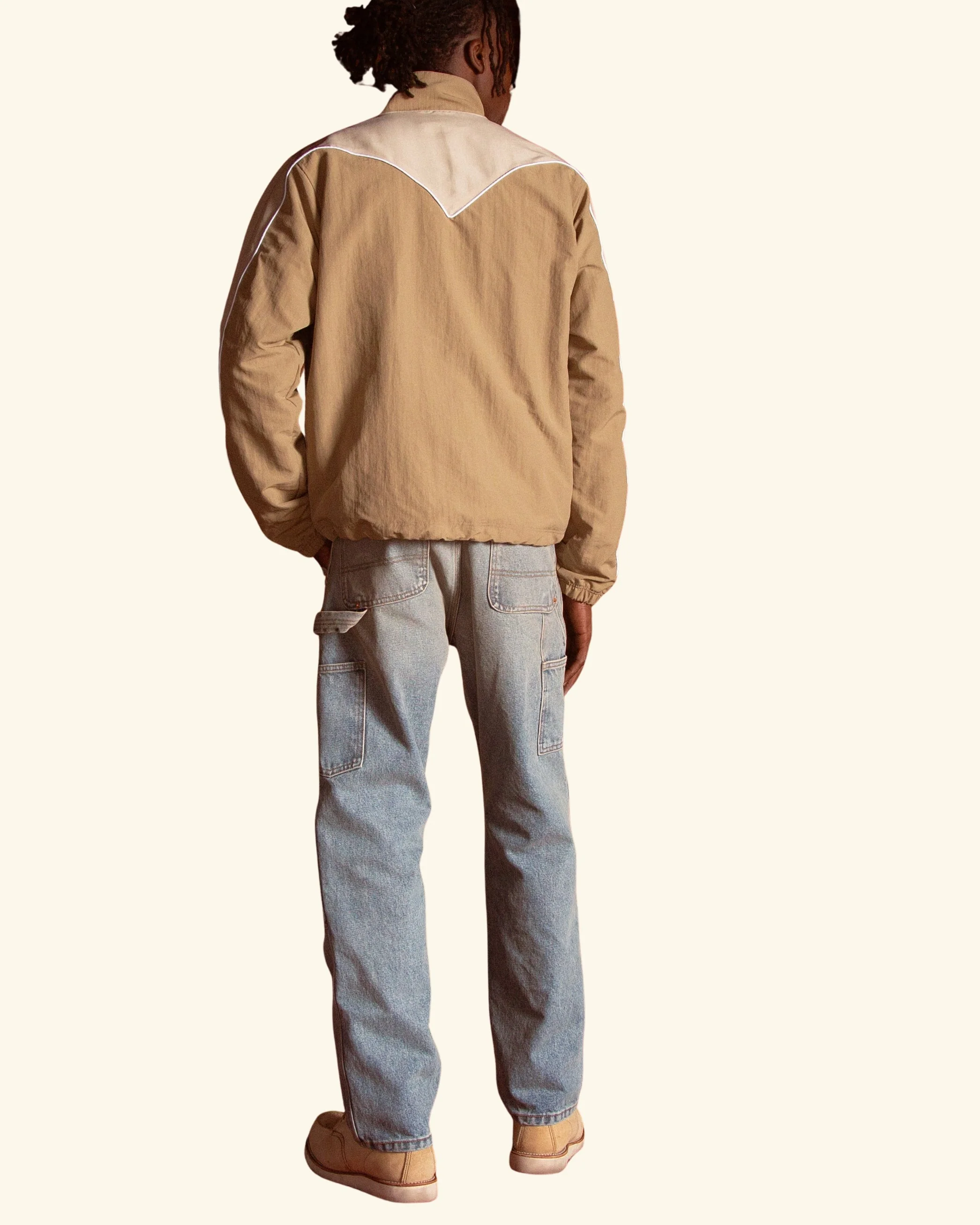 Western Track Jacket (Khaki) - Image 5