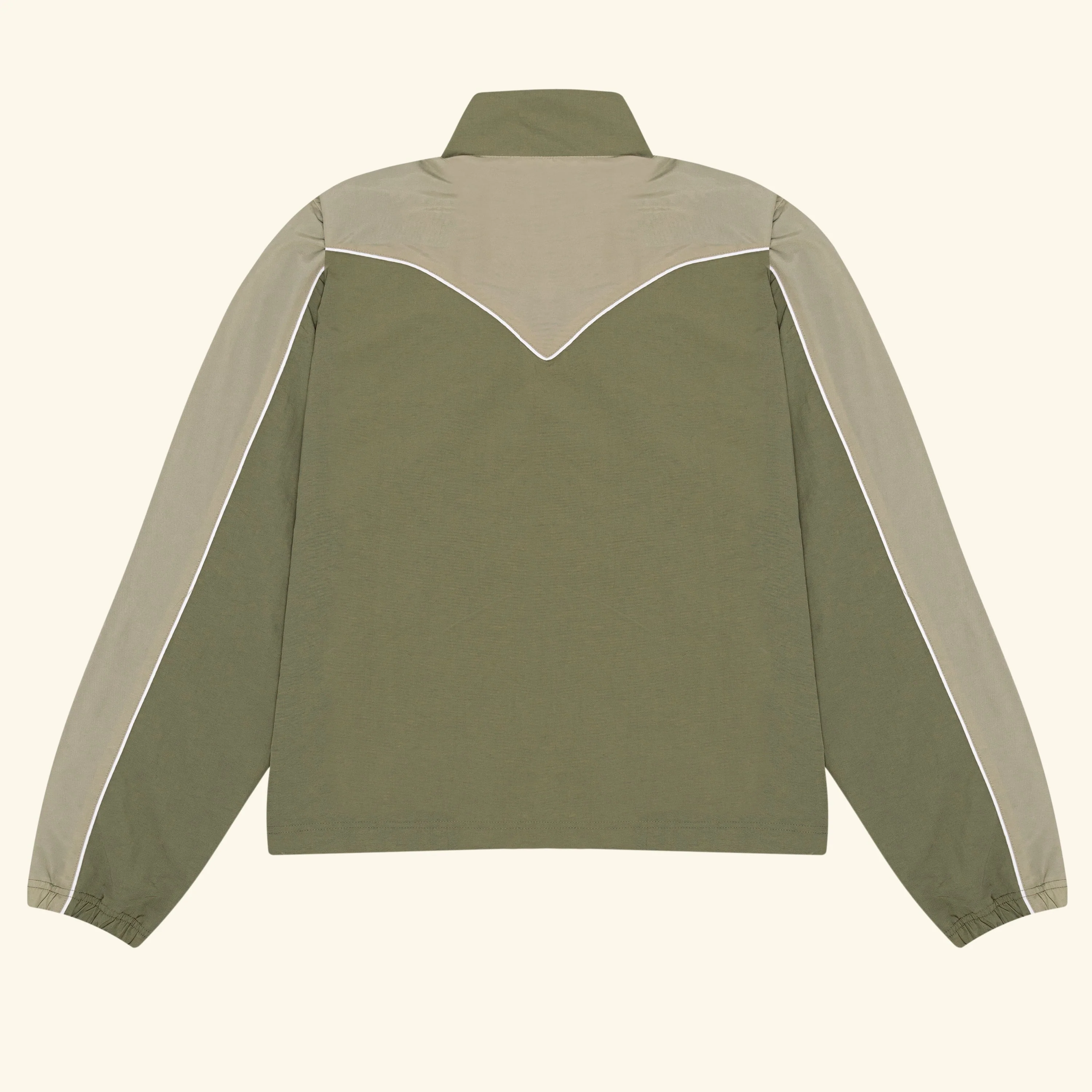 Western Track Jacket (Olive) - Image 3