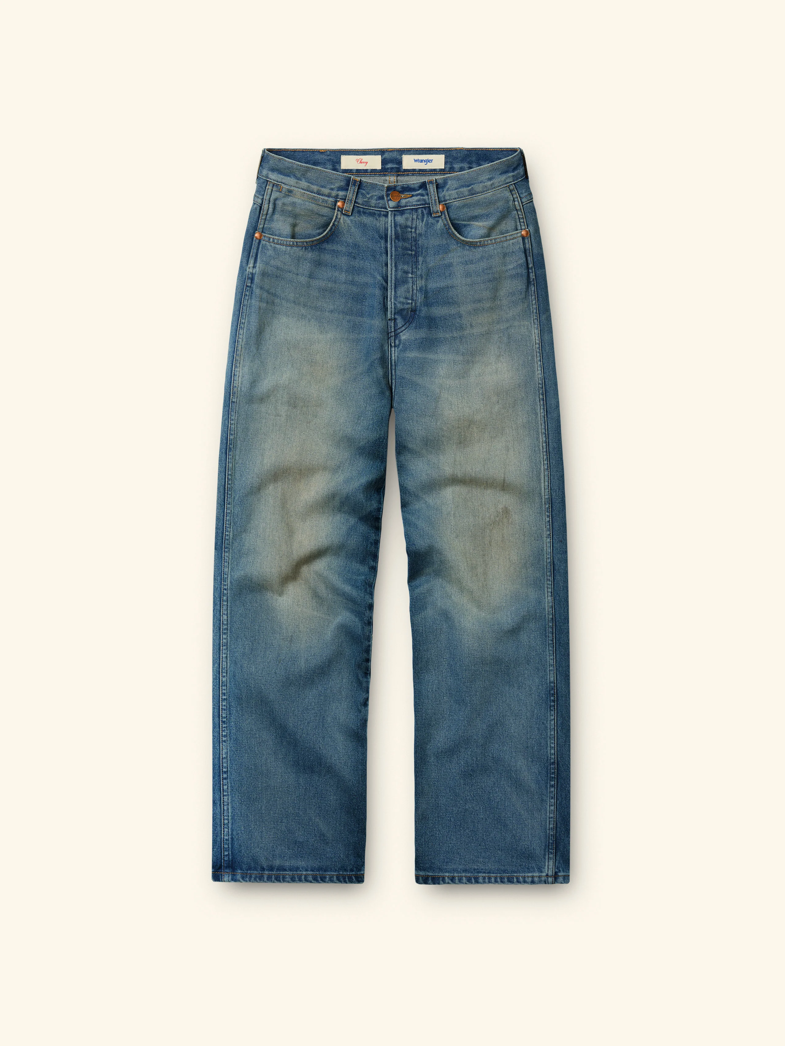 Cherry x Wrangler Wide Leg 5 Pocket Denim