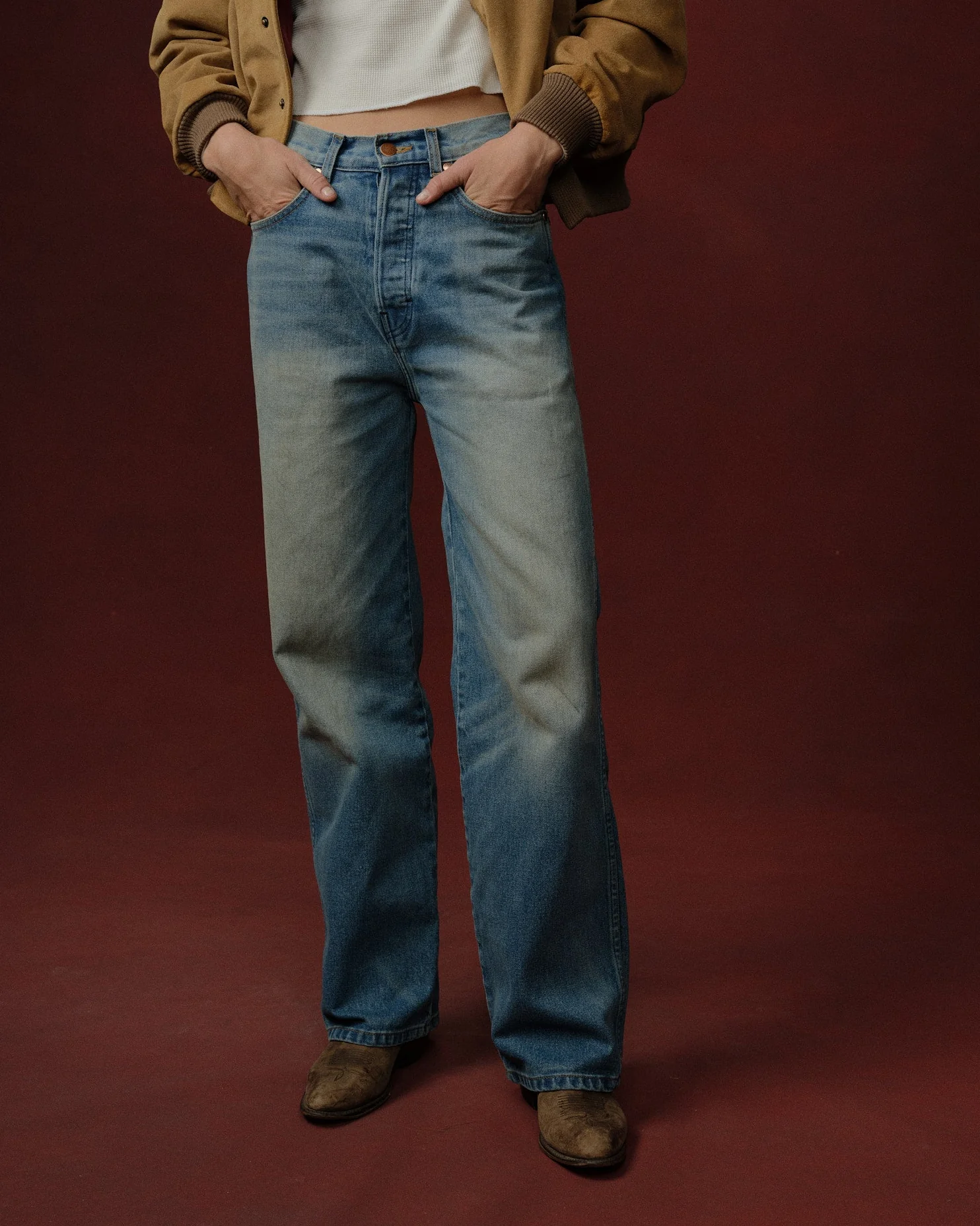 Cherry x Wrangler Wide Leg 5 Pocket Denim - Image 2