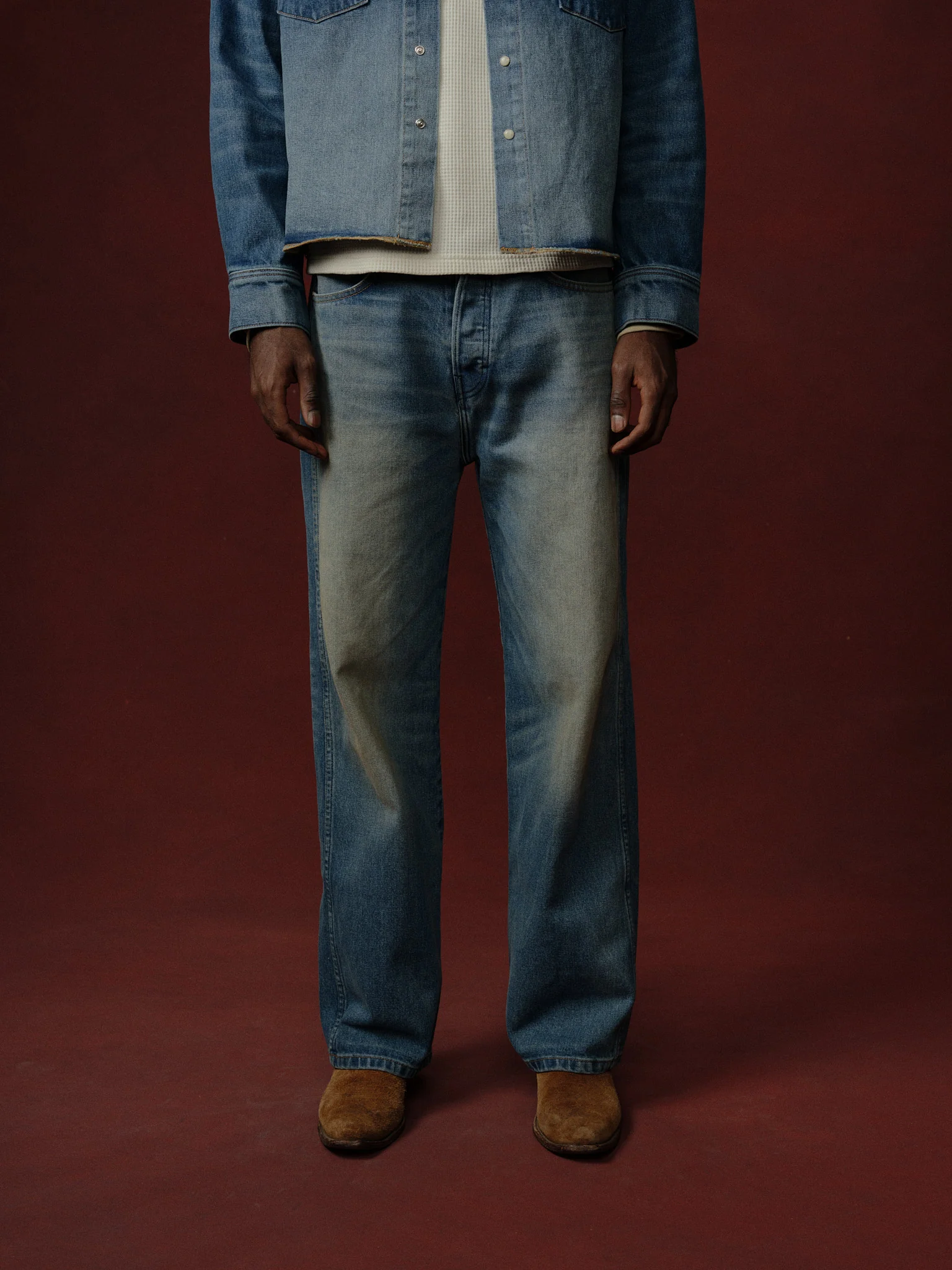 Cherry x Wrangler Wide Leg 5 Pocket Denim - Image 4