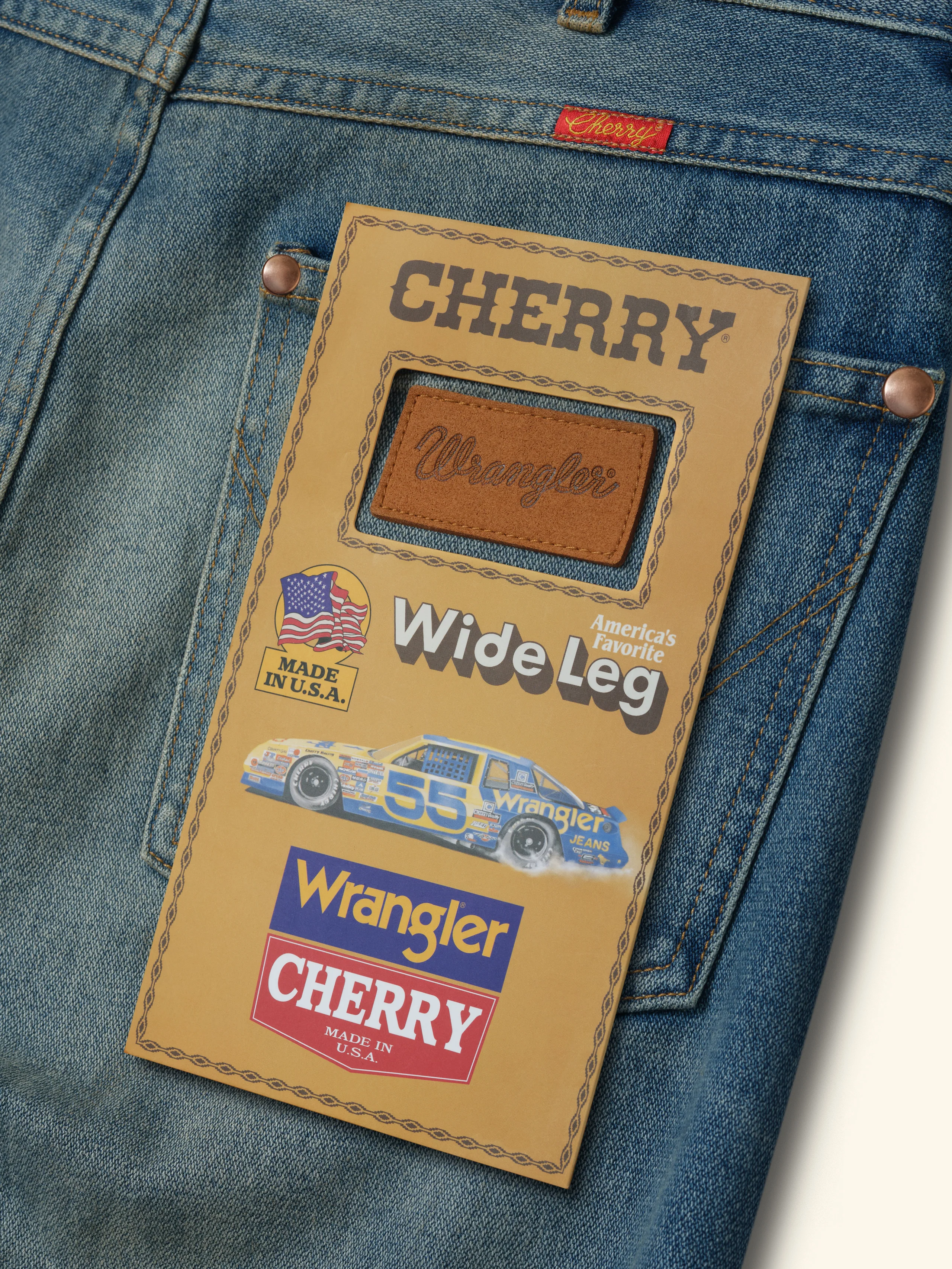 Cherry x Wrangler Wide Leg 5 Pocket Denim - Image 9