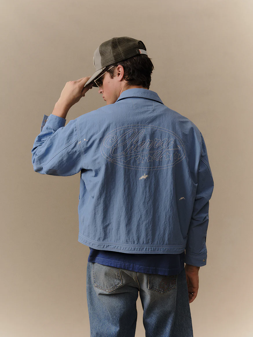 Wide Leg 5 Pocket Jeans (Painters Wash) - Image 3