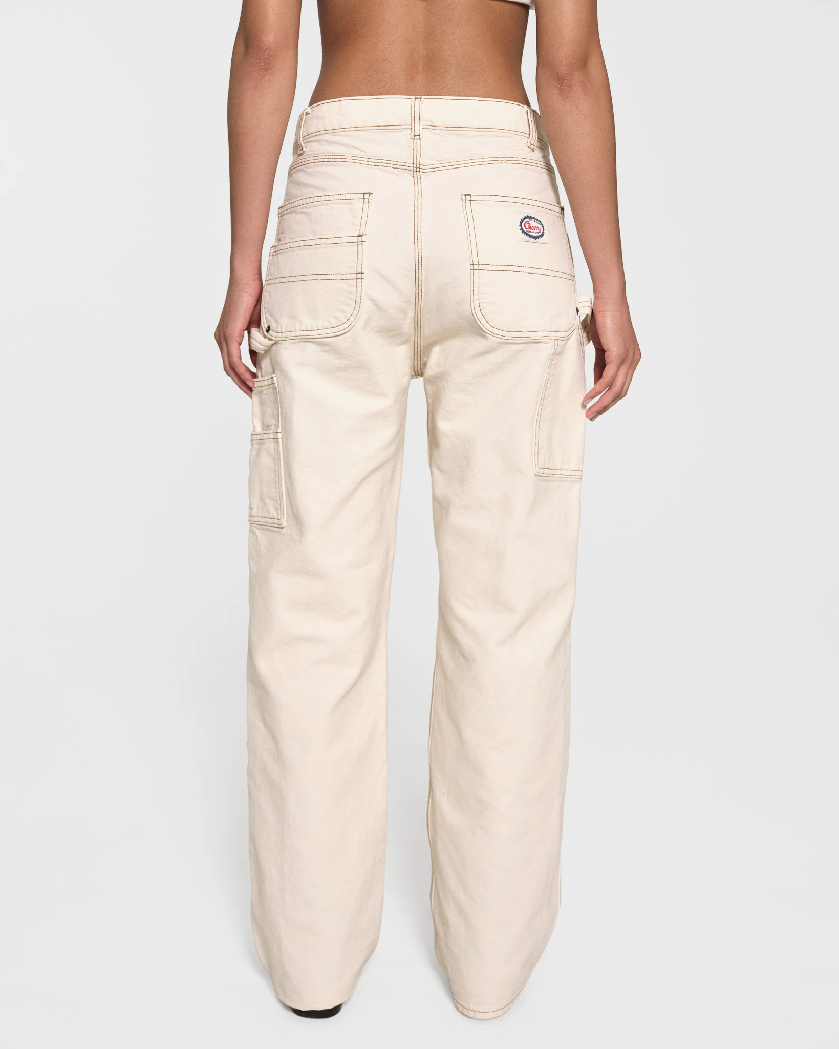 Wide Leg Canvas Double Knee - Image 6
